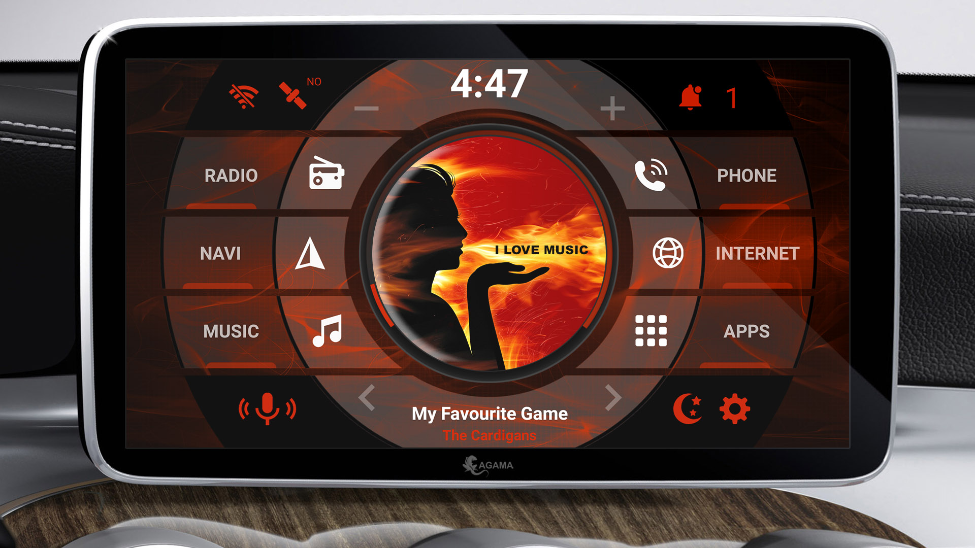 اسکرین شات 7 برنامه AGAMA Car Launcher