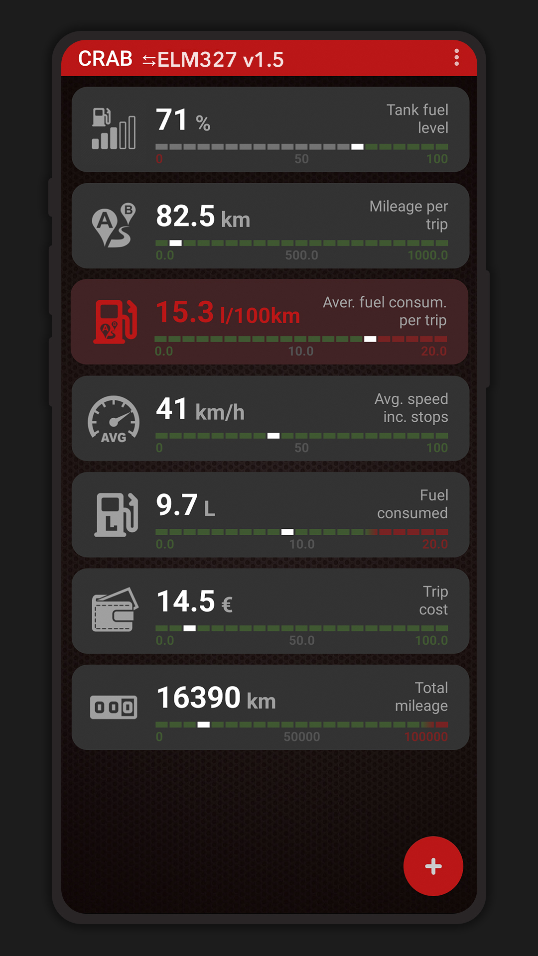 اسکرین شات 3 برنامه CRAB Car Scanner