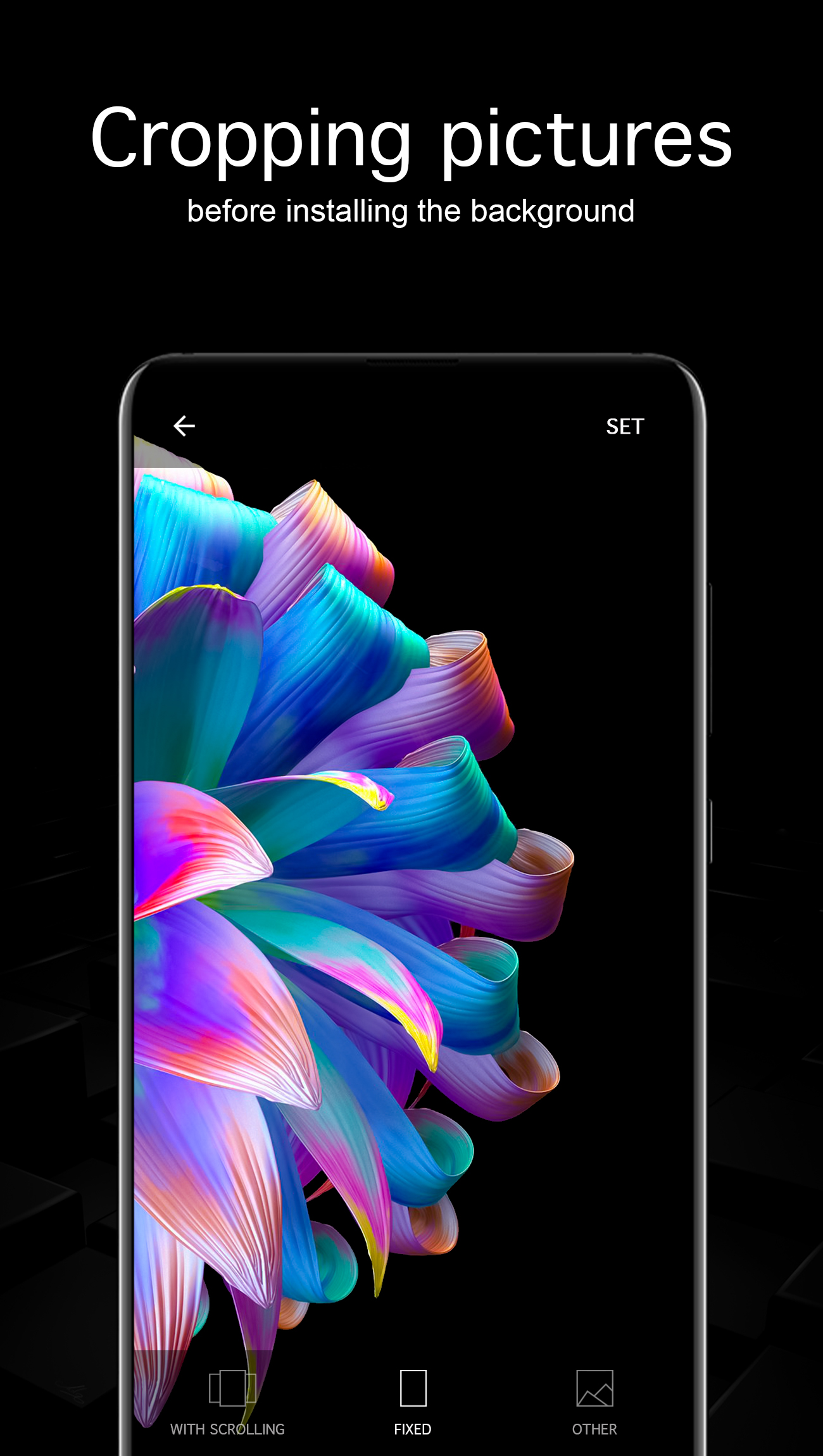 اسکرین شات 4 برنامه AMOLED Wallpapers 4K (OLED)
