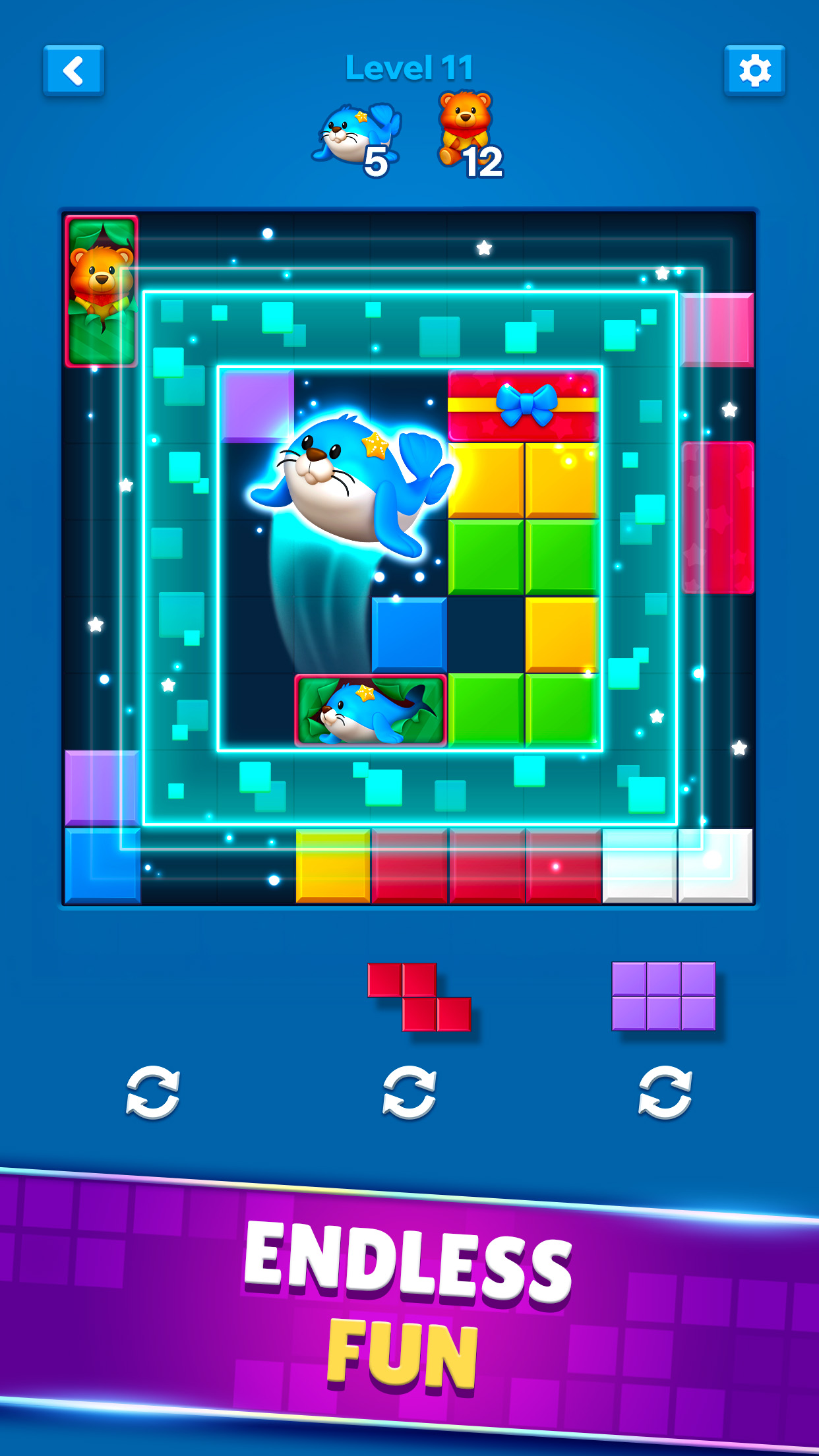 اسکرین شات 4 بازی Blockanza: Block Puzzle