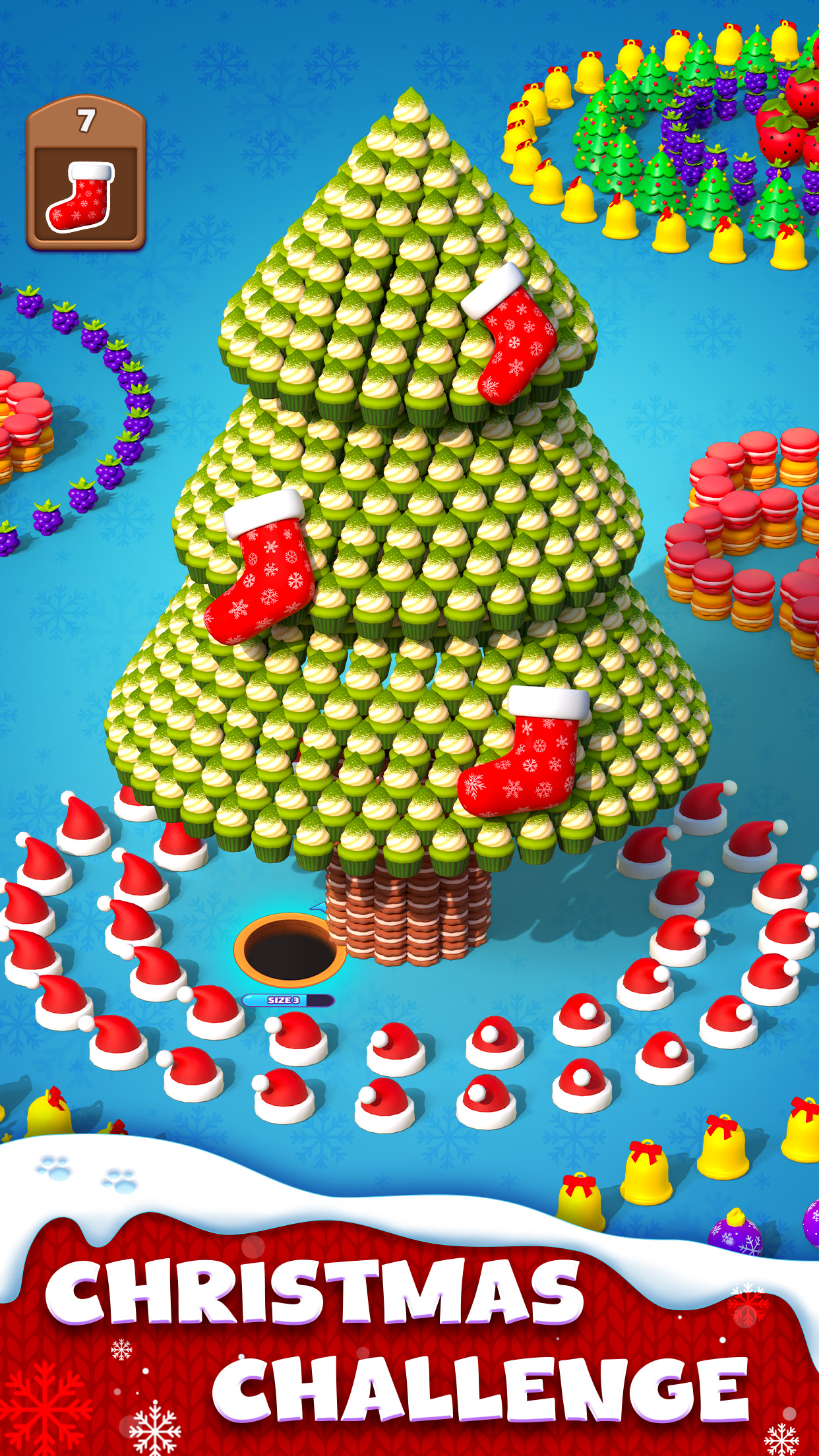 اسکرین شات 1 بازی Hole Em All: Collect Master