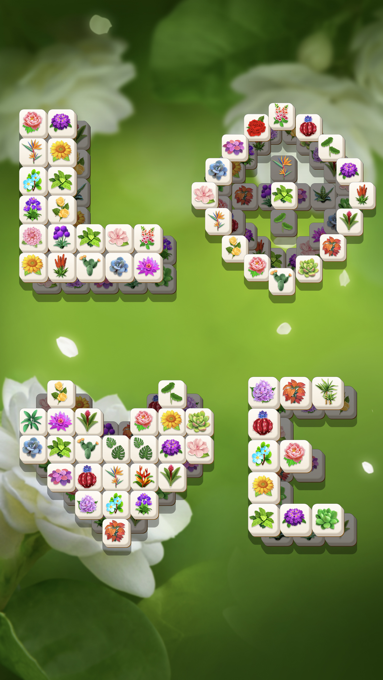 اسکرین شات 5 بازی Blossom Garden: Tile Match