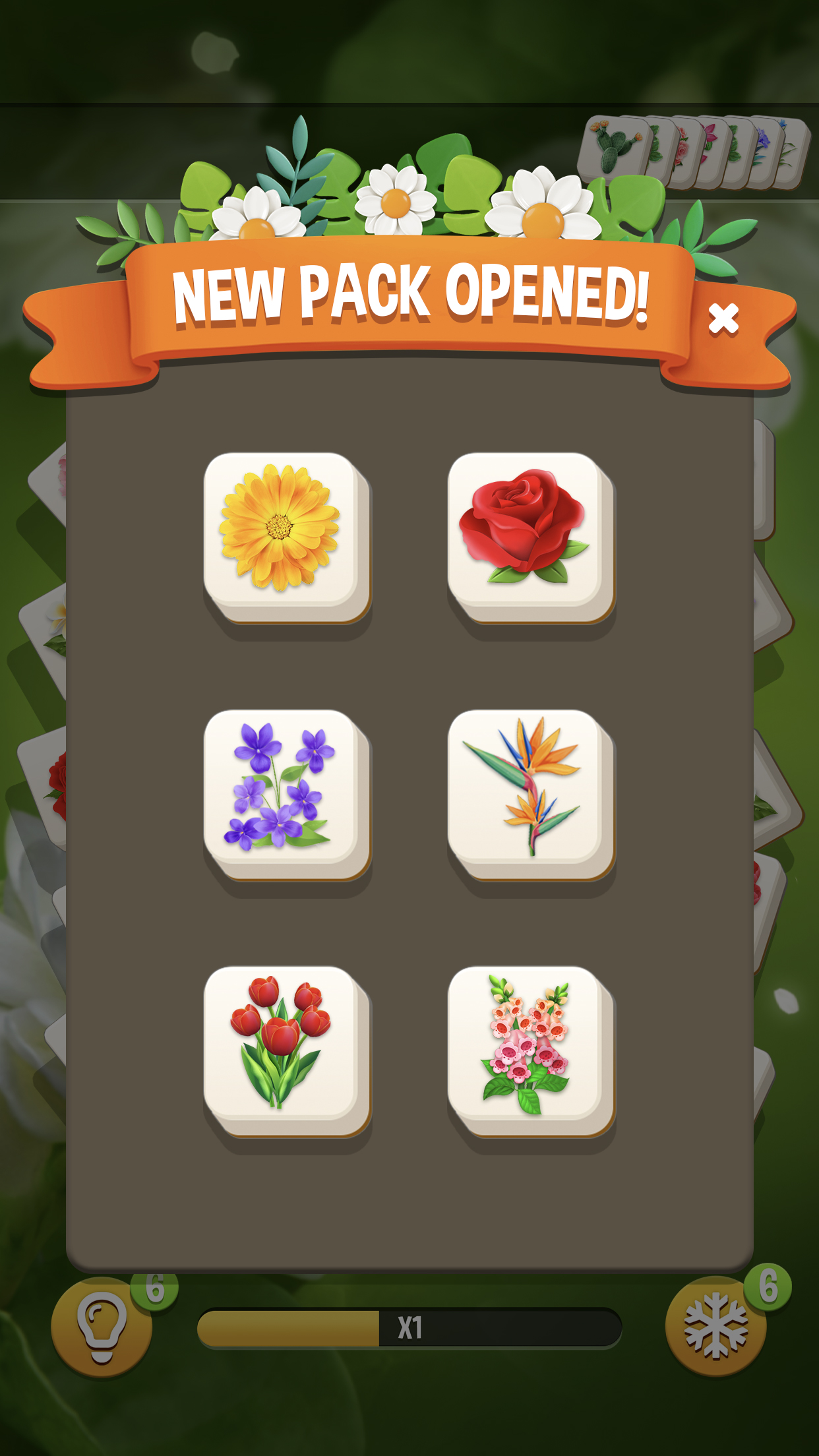 اسکرین شات 6 بازی Blossom Garden: Tile Match