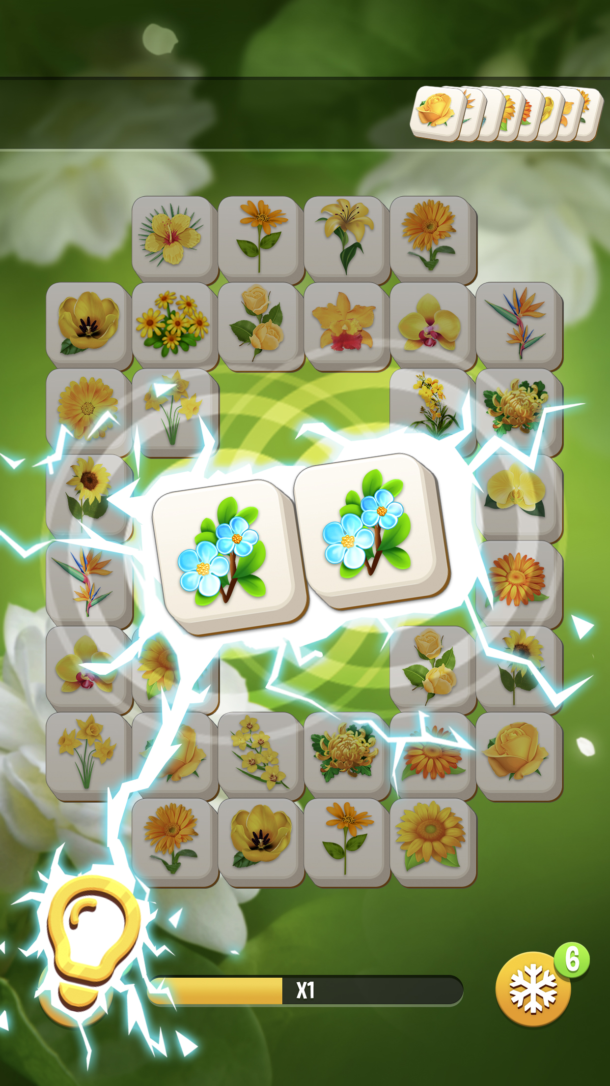 اسکرین شات 4 بازی Blossom Garden: Tile Match