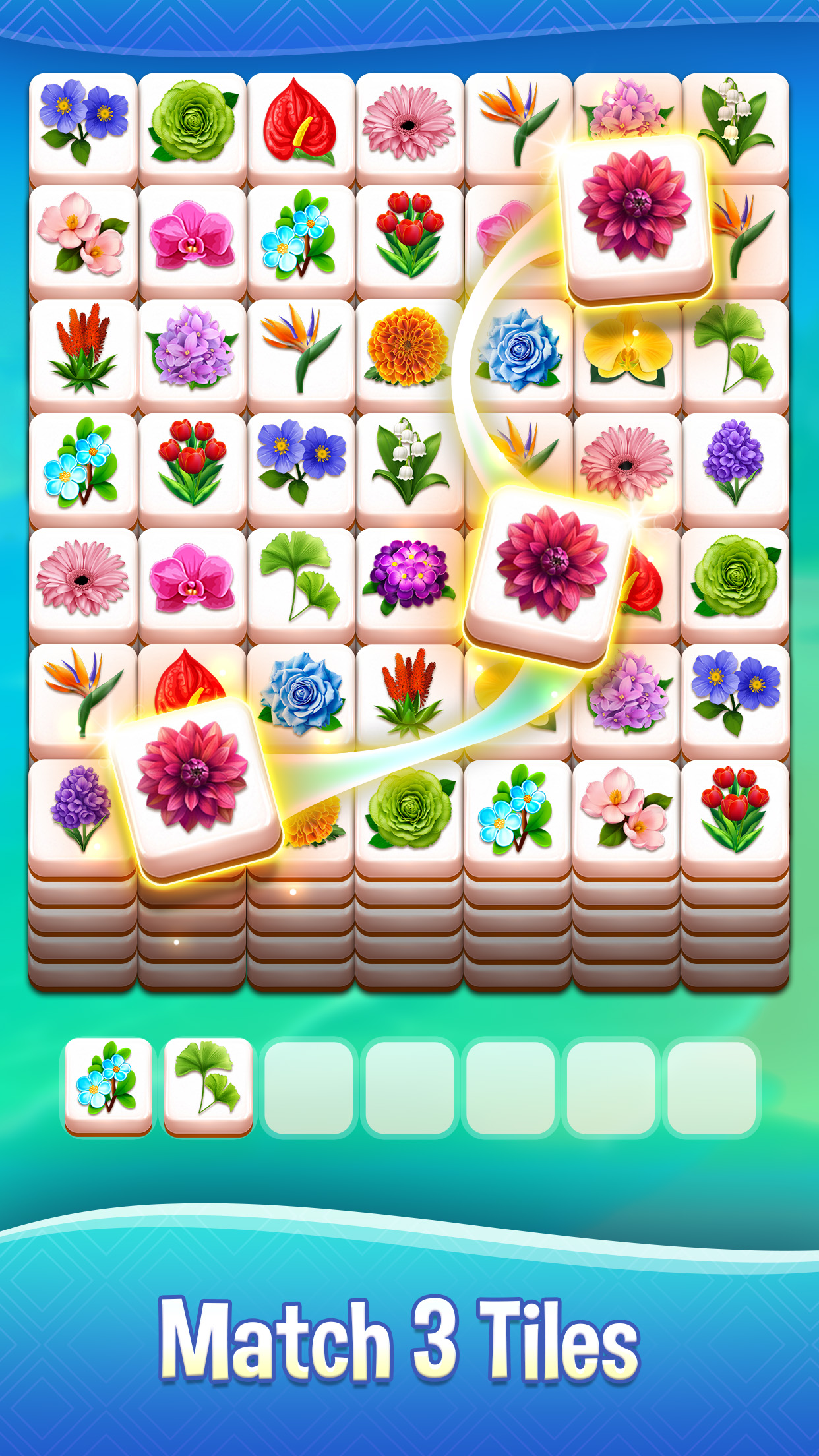 اسکرین شات 2 بازی Blossom Master: Tile Matching