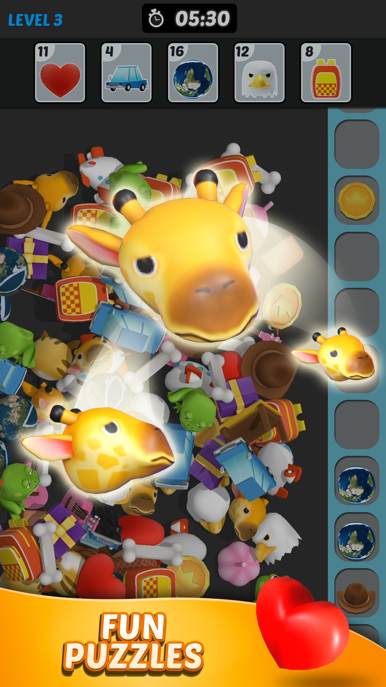 اسکرین شات 6 بازی Triple Find - Match Triple 3D