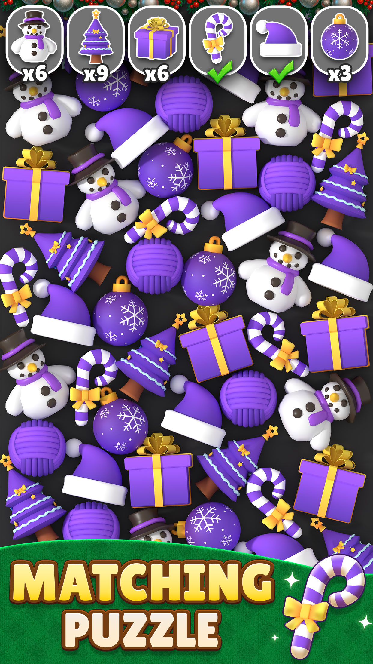 اسکرین شات 3 بازی Match Triple 3D: Matching tile