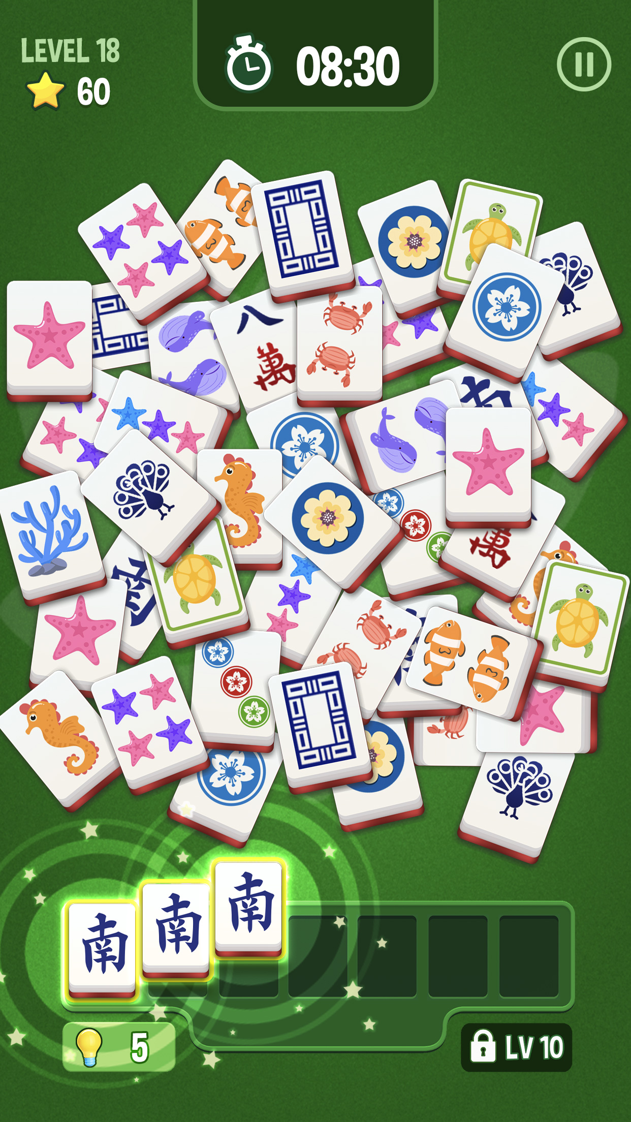 اسکرین شات 5 بازی Mahjong Triple 3D - Tile Match