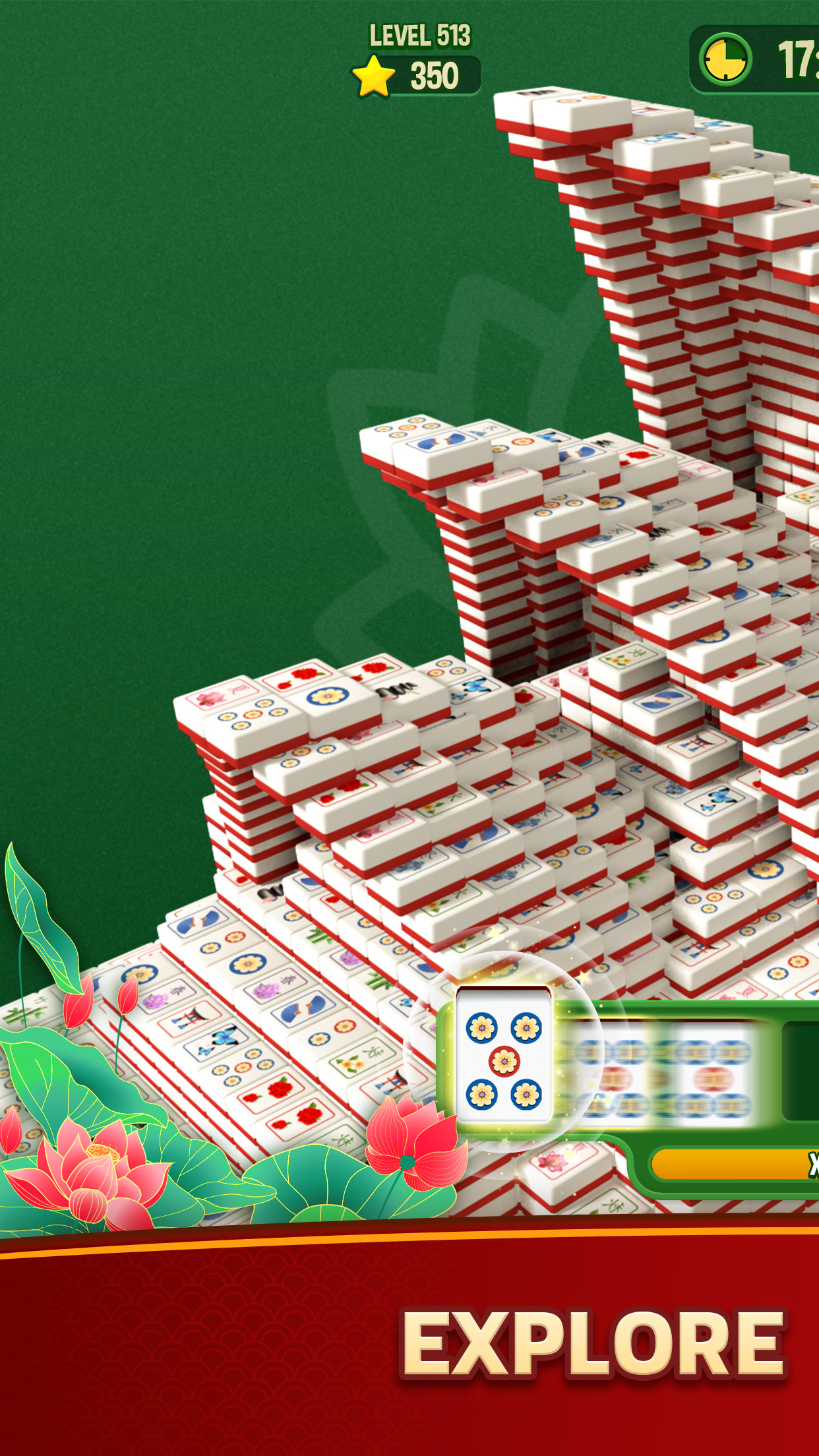 اسکرین شات 4 بازی Mahjong Triple 3D - Tile Match