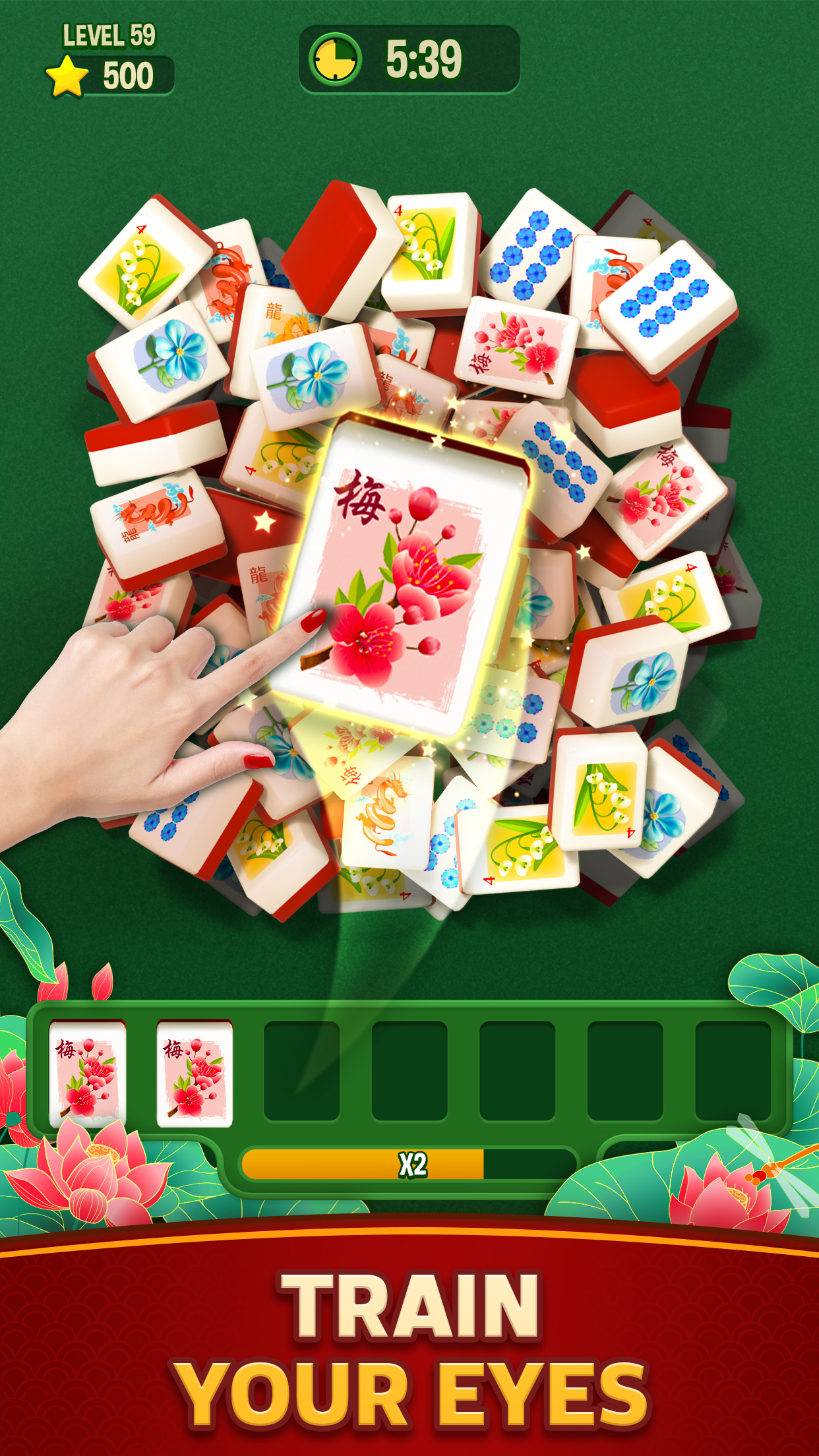 اسکرین شات 1 بازی Mahjong Triple 3D - Tile Match
