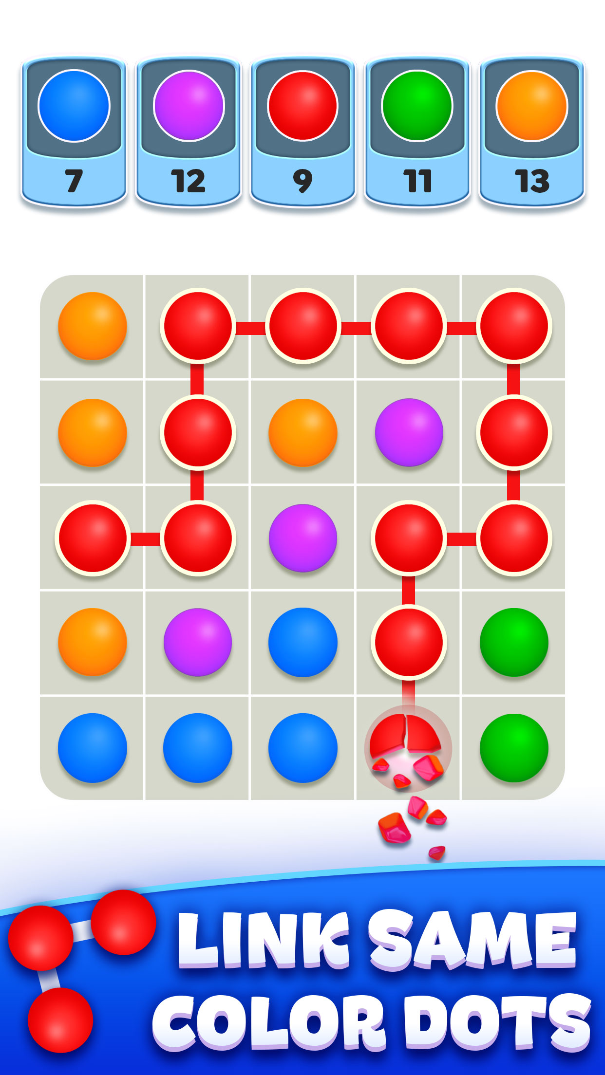 اسکرین شات 2 بازی 3 Dots - Connect em all