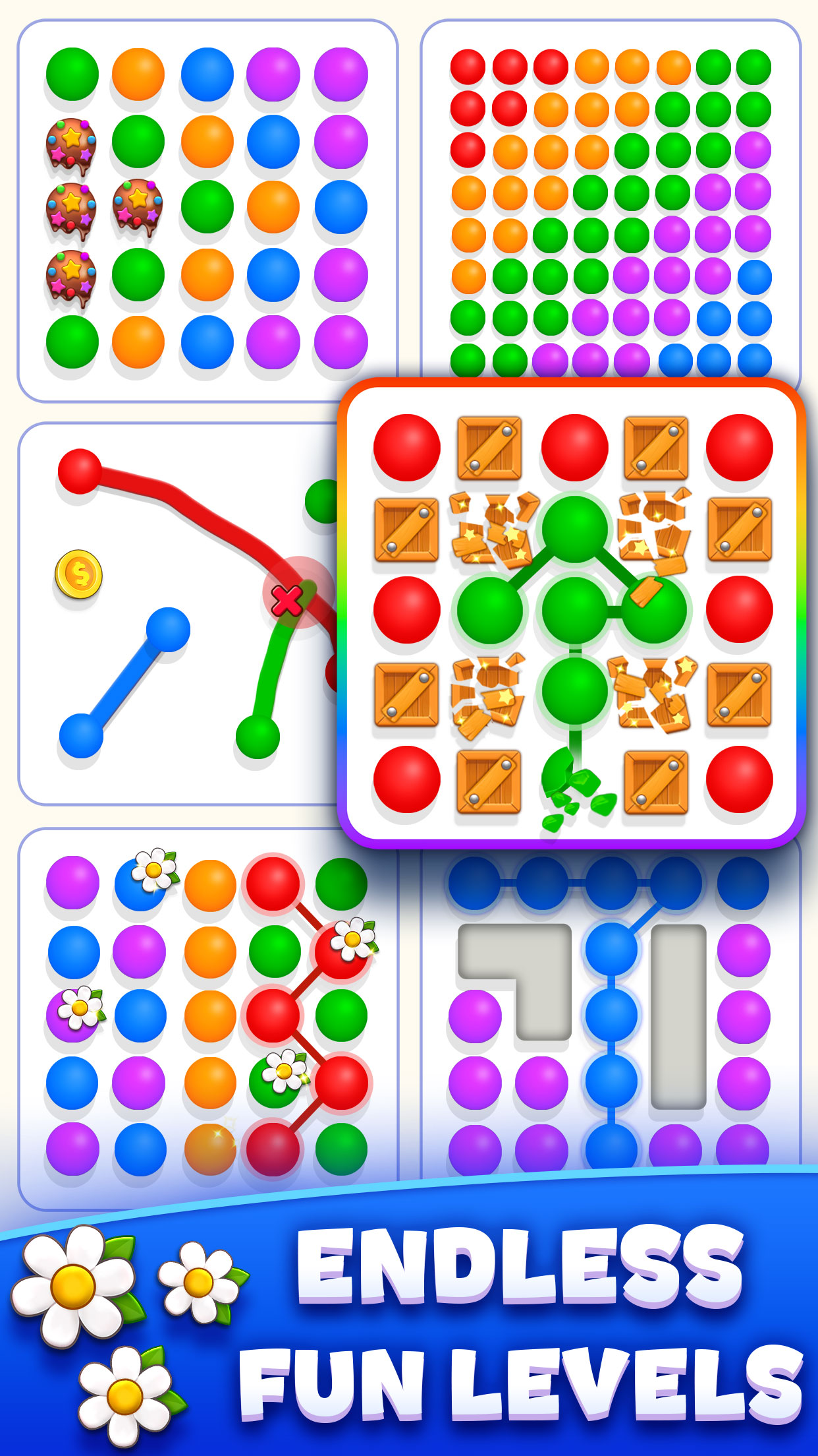 اسکرین شات 5 بازی 3 Dots - Connect em all