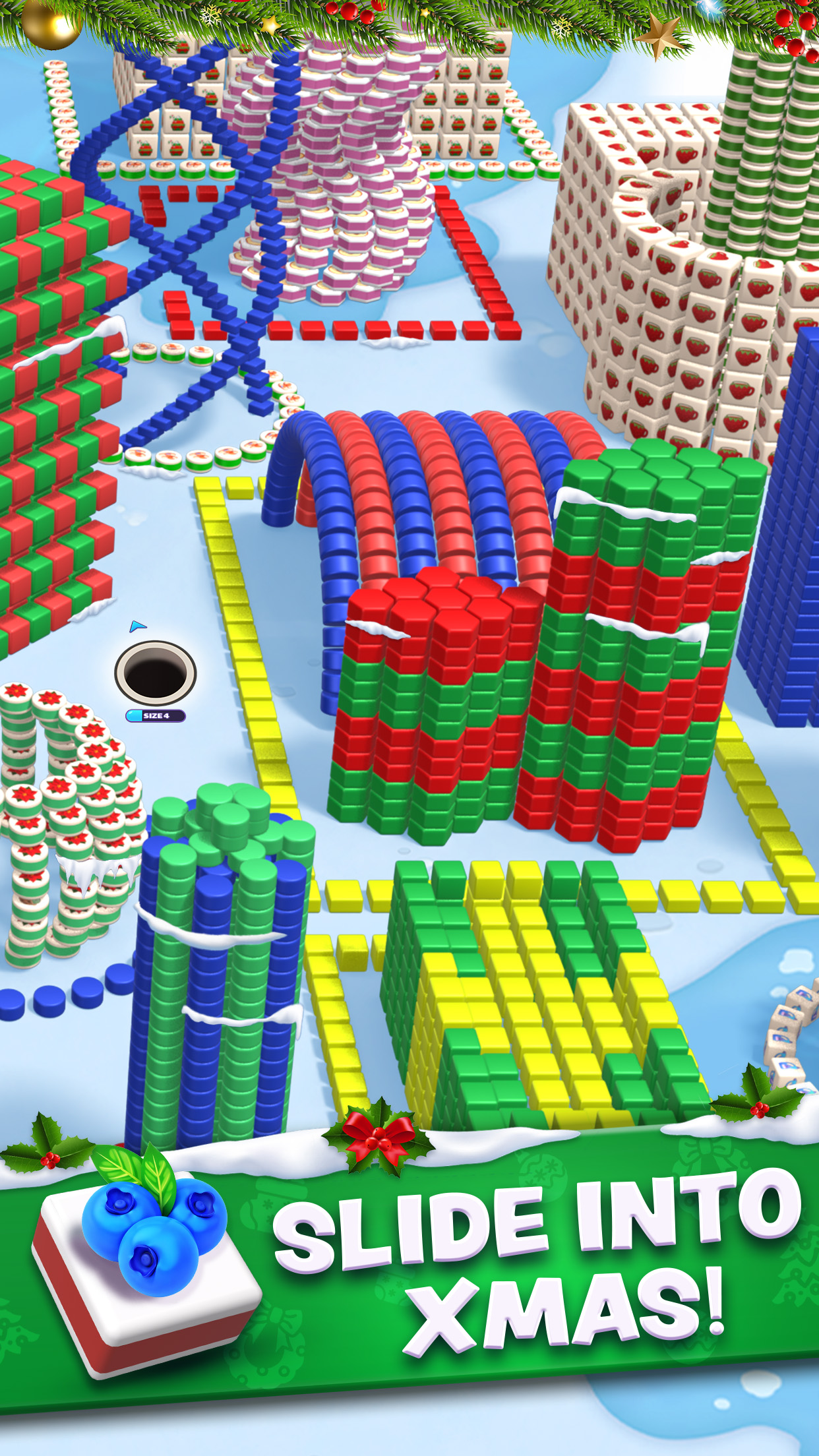 اسکرین شات 5 بازی Tiles in Hole: Black Hole