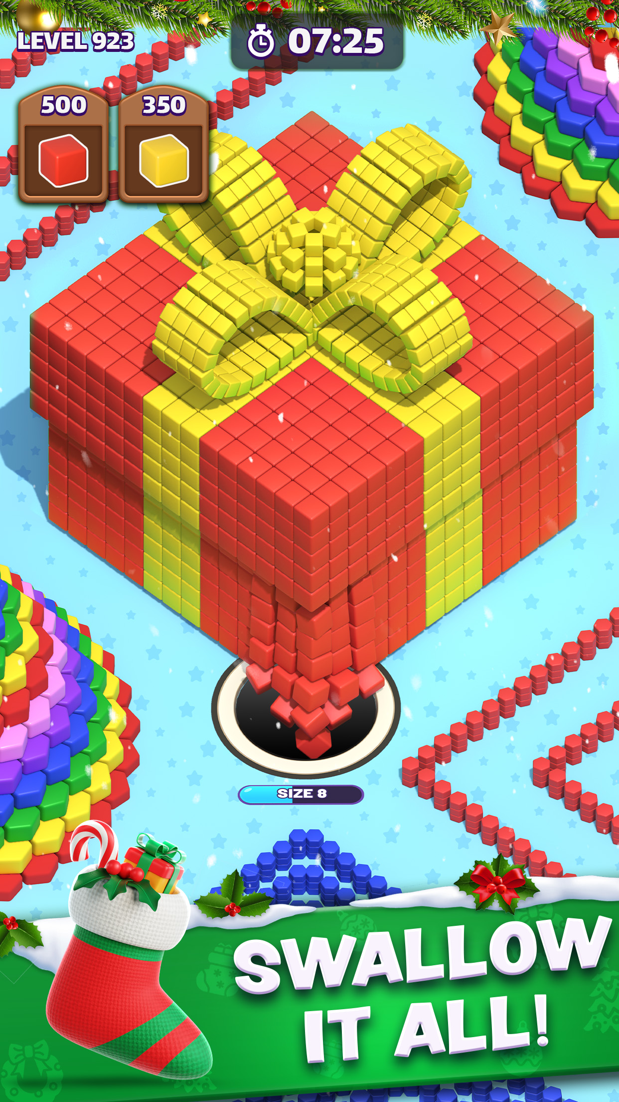 اسکرین شات 3 بازی Tiles in Hole: Black Hole