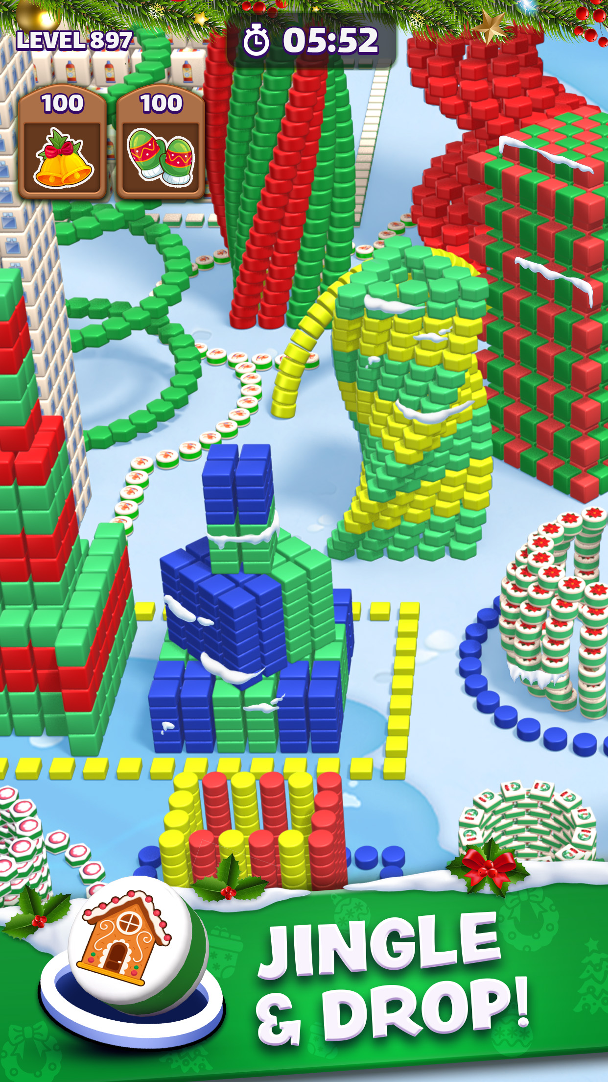 اسکرین شات 4 بازی Tiles in Hole: Black Hole