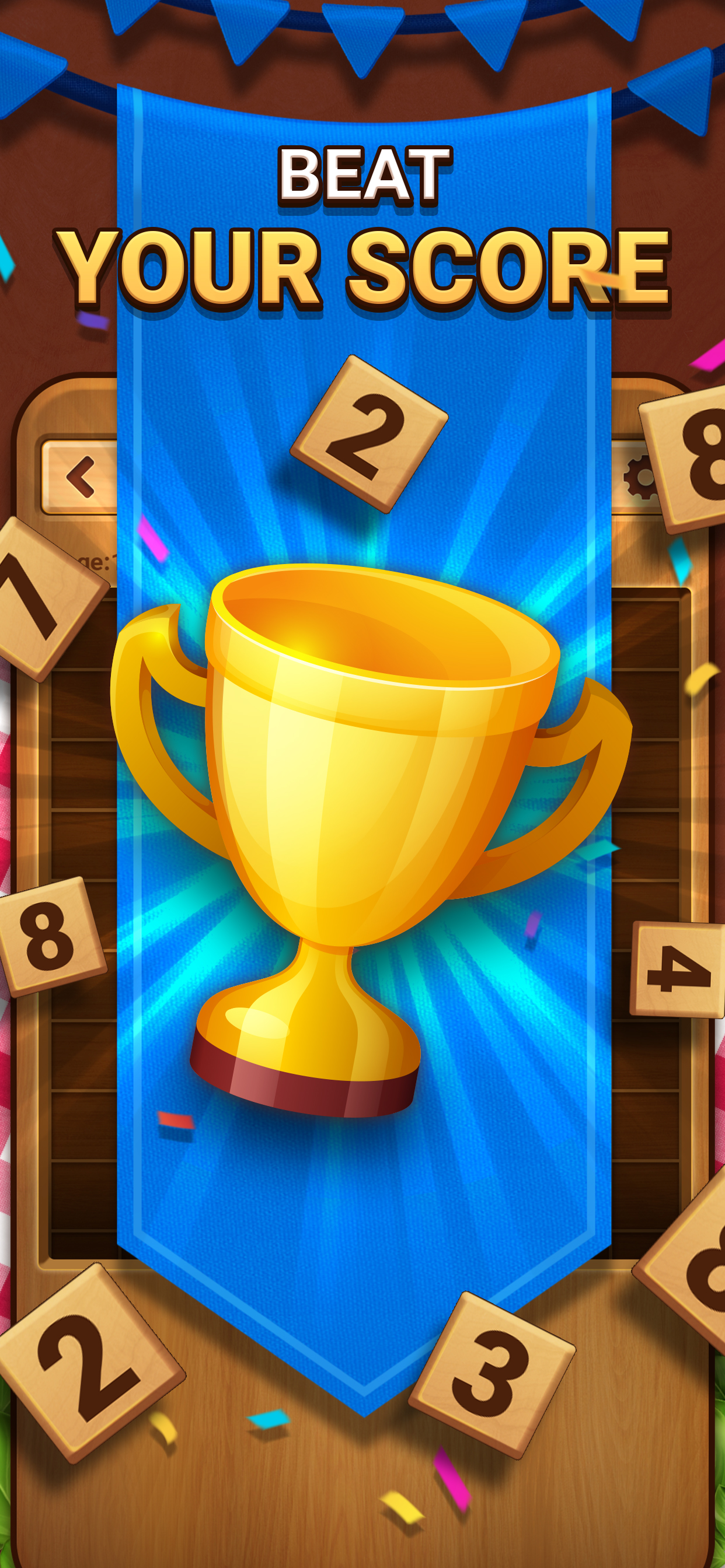 اسکرین شات 4 بازی Woodber - Classic Number Game