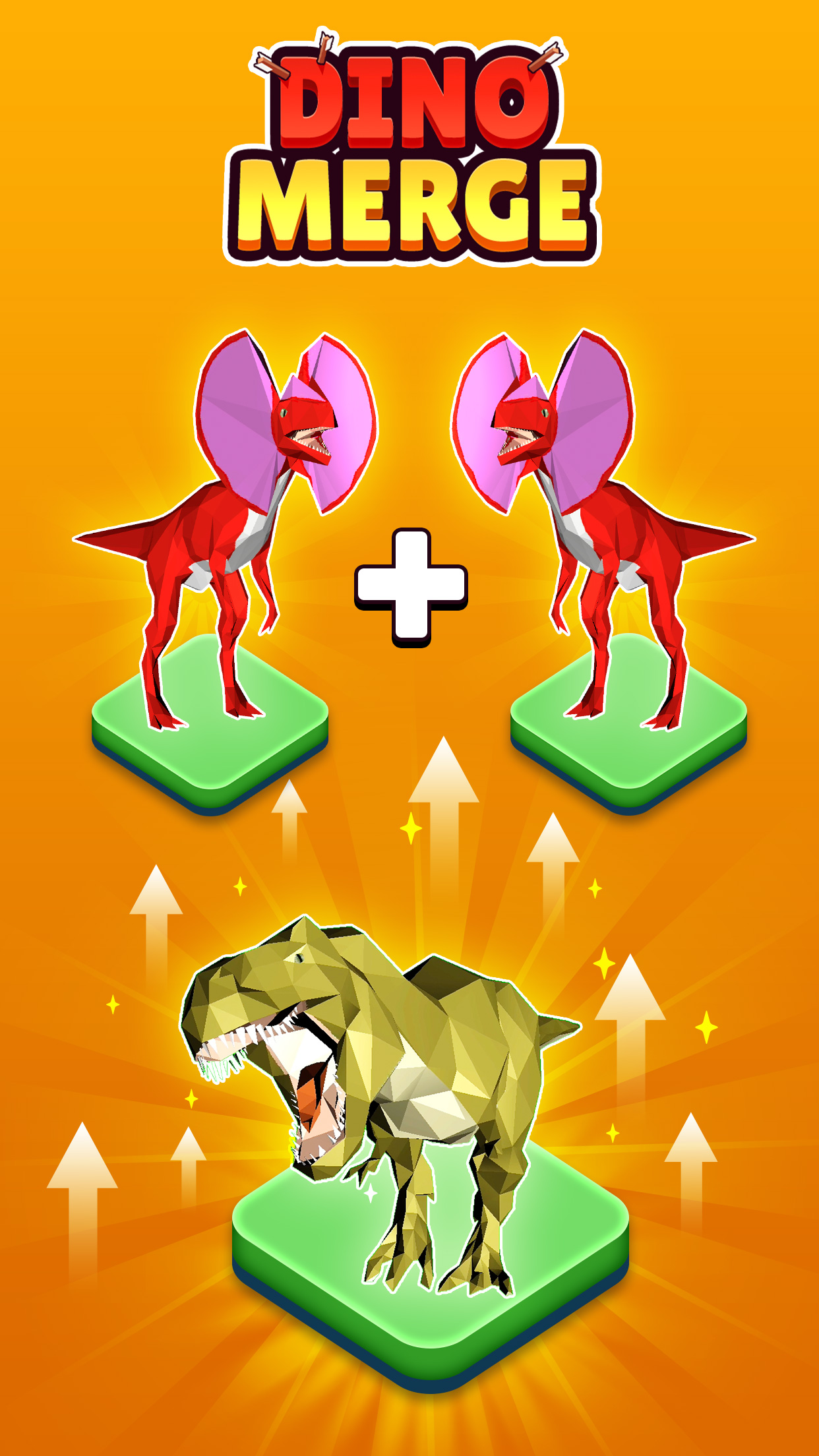 اسکرین شات 1 بازی Dino Merge: Dinosaur Master