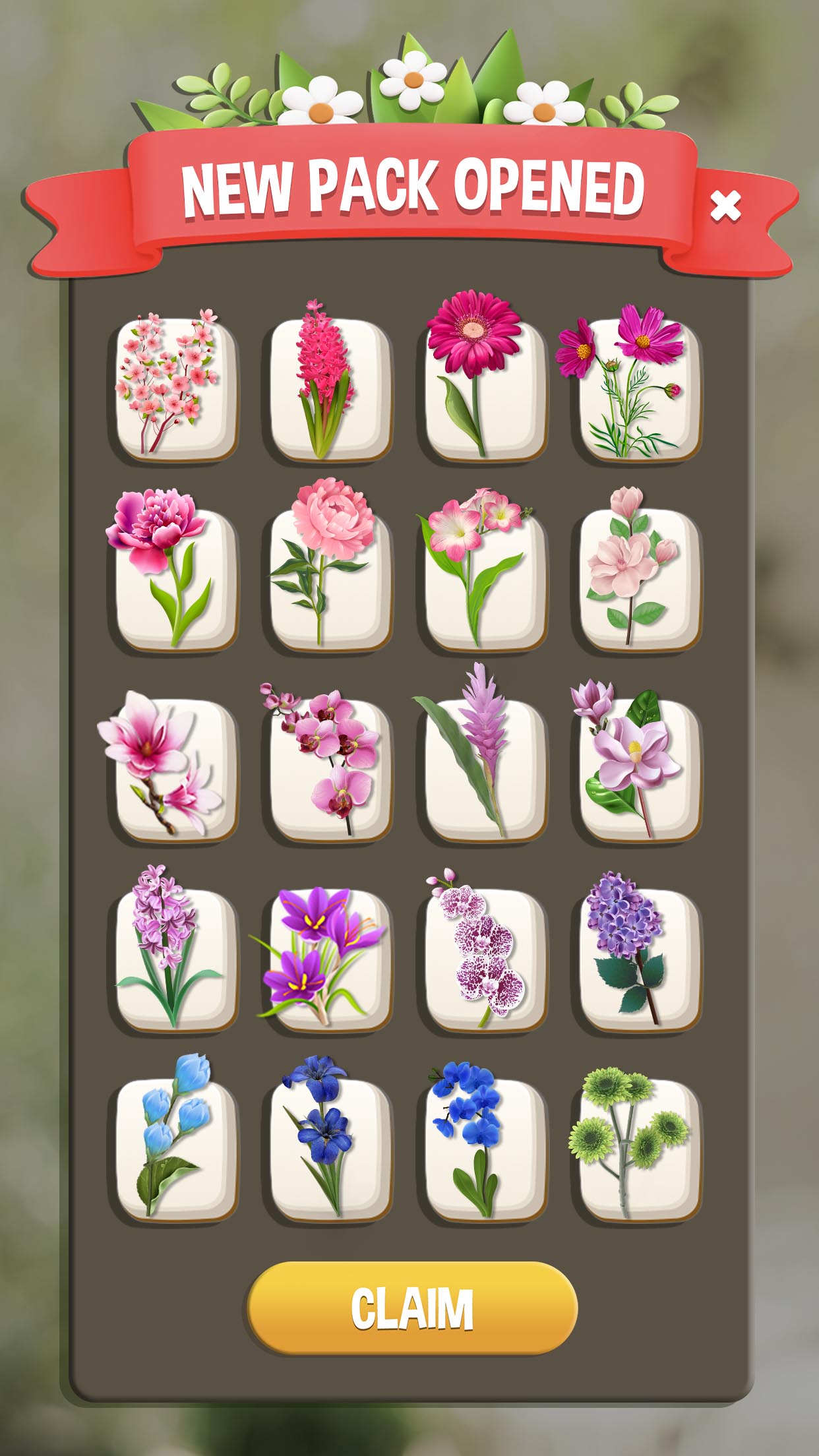 اسکرین شات 6 بازی Zen Blossom: Flower Tile Match