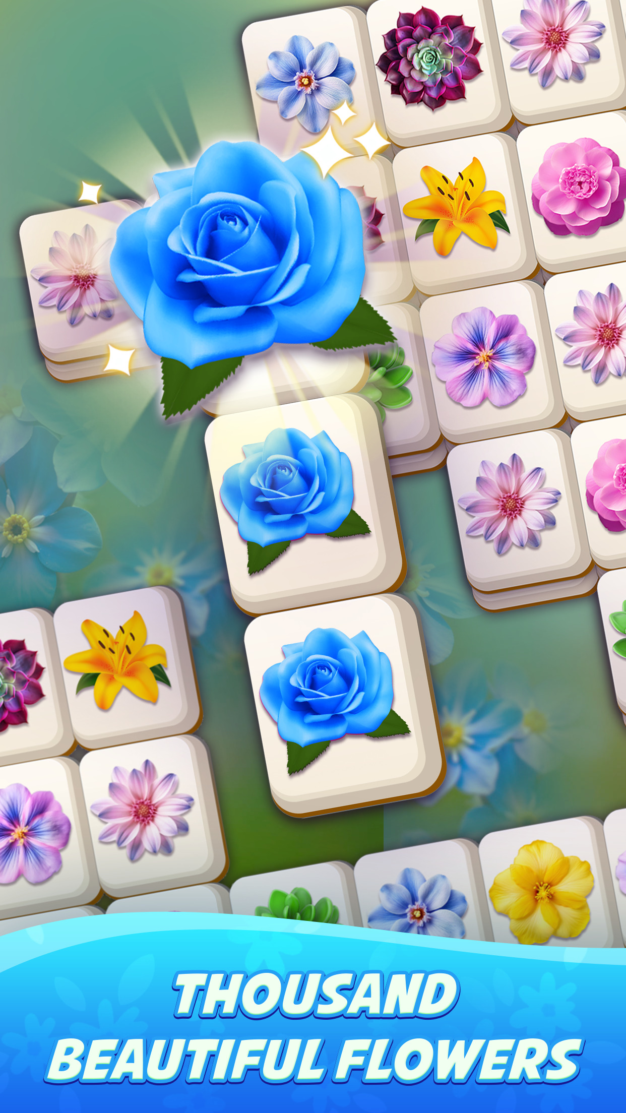 اسکرین شات 3 بازی Zen Blossom: Flower Tile Match