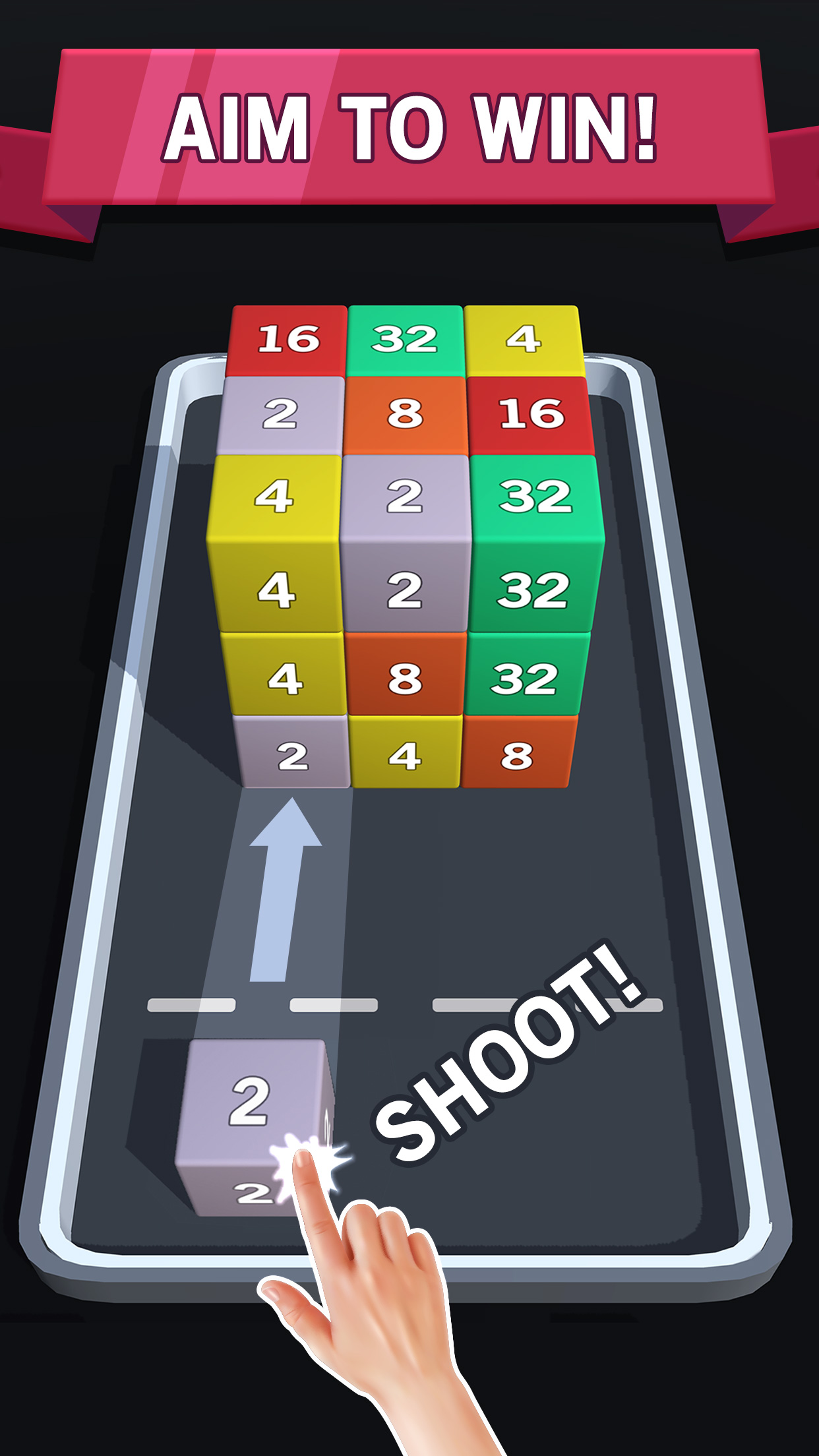 اسکرین شات 4 بازی Match Block 3D - 2048 Merge
