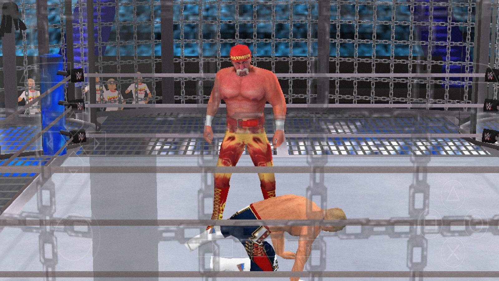 اسکرین شات 14 بازی wwe2k24 v2 کشتی کج
