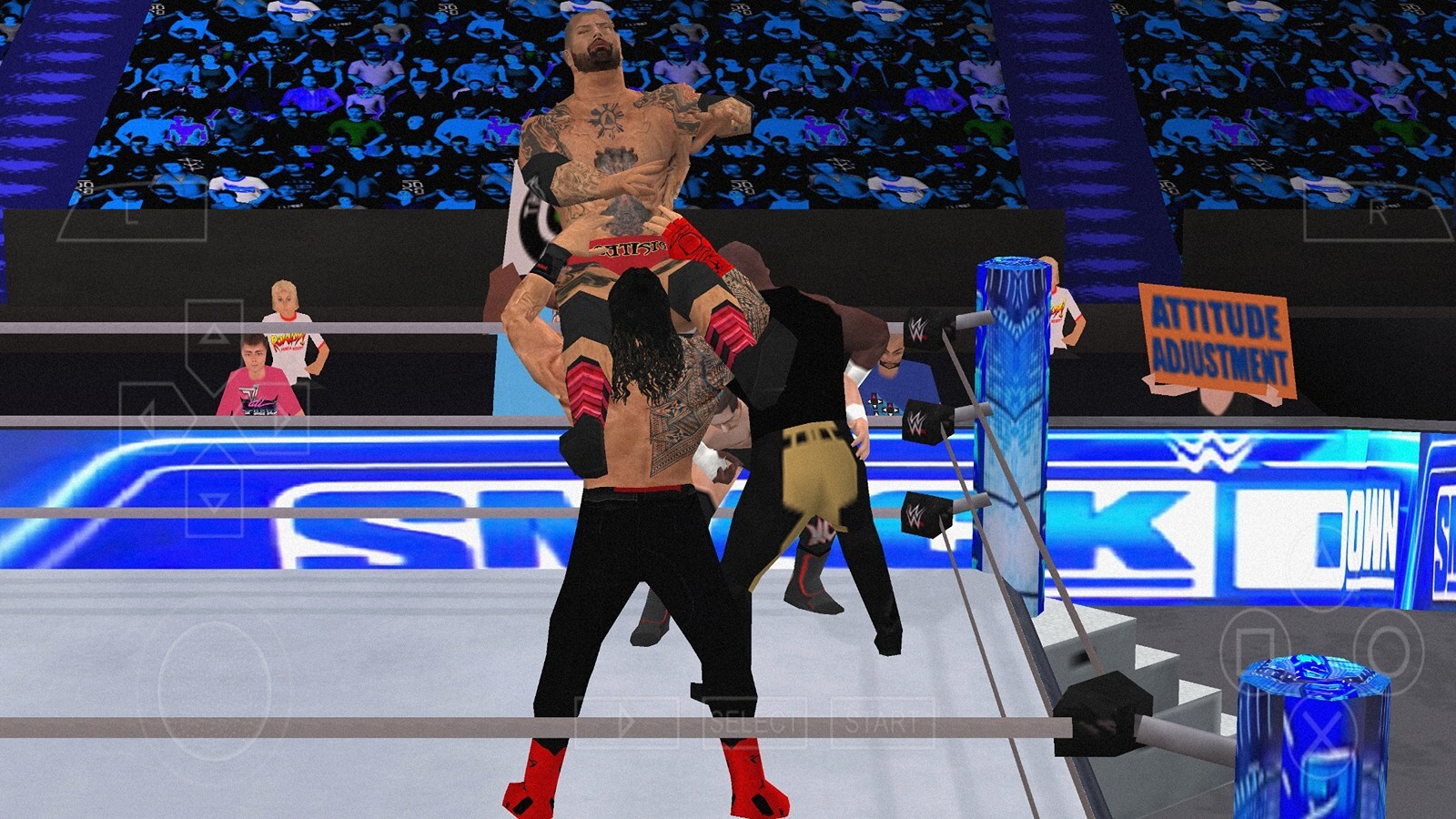 اسکرین شات 9 بازی wwe2k24 v2 کشتی کج