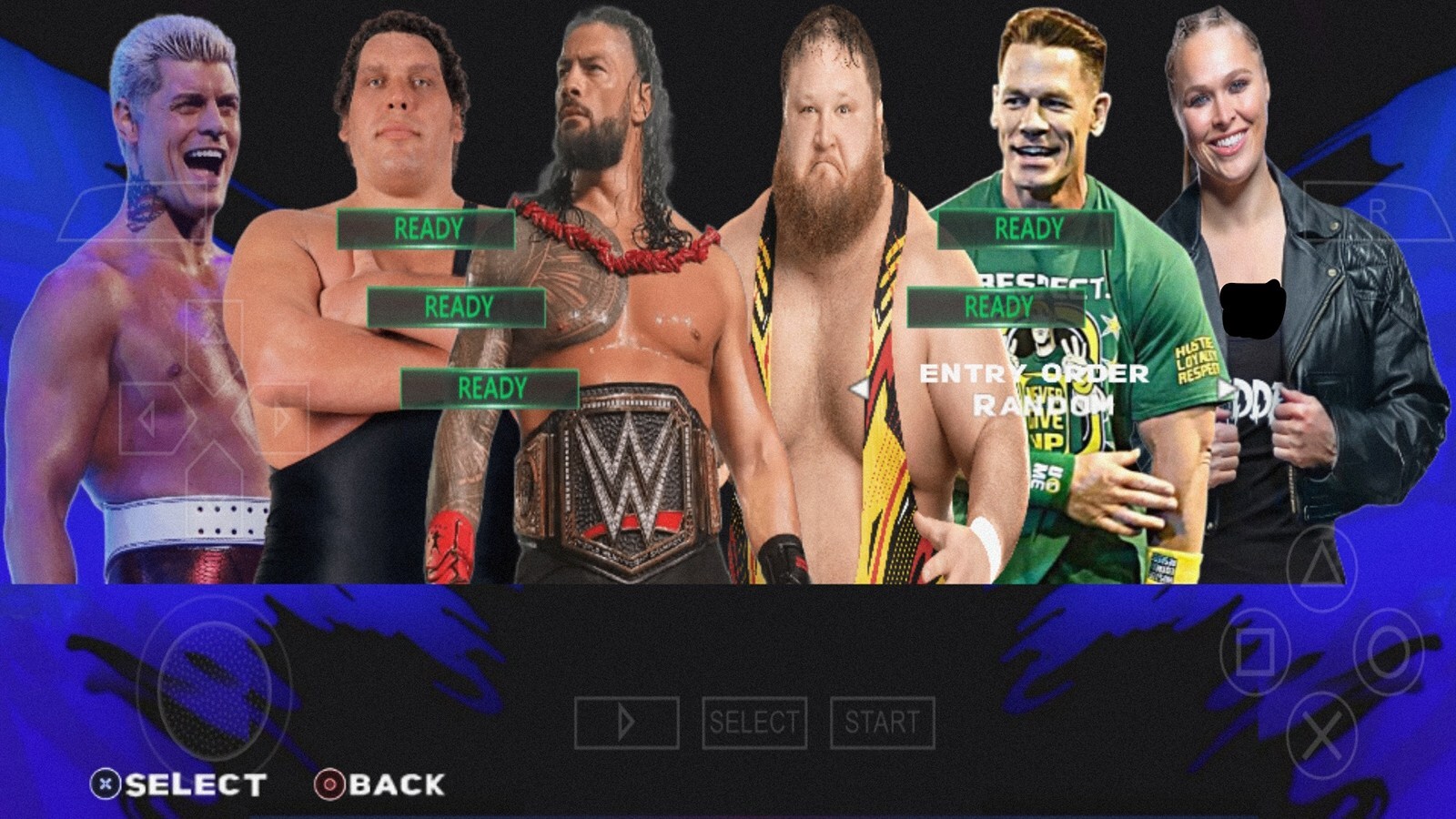 اسکرین شات 6 بازی wwe2k24 v2 کشتی کج