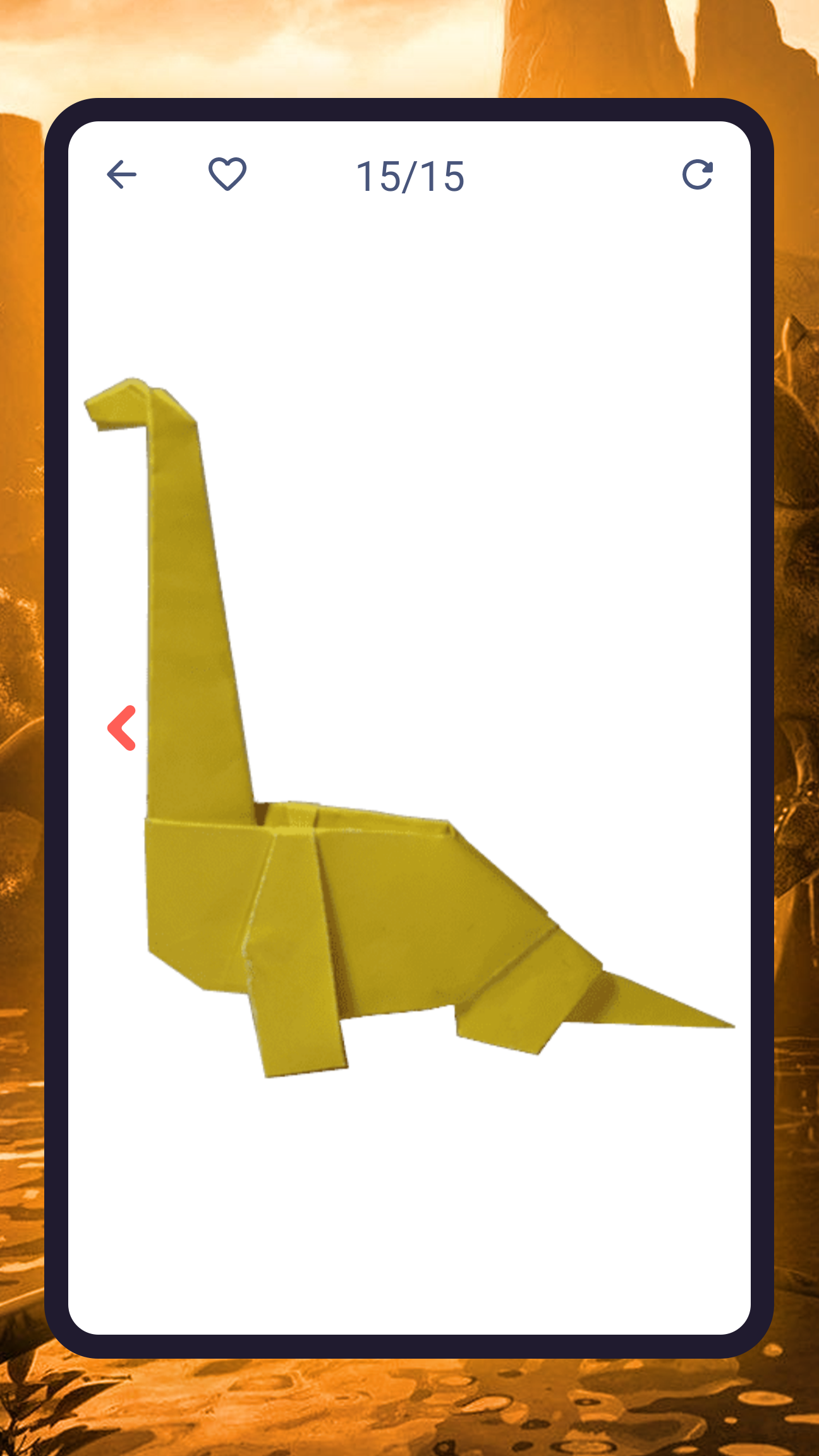 اسکرین شات 7 برنامه How to make origami dinosaurs