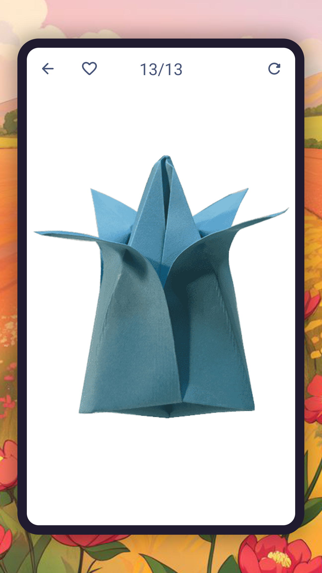 اسکرین شات 5 برنامه Origami flowers and plants