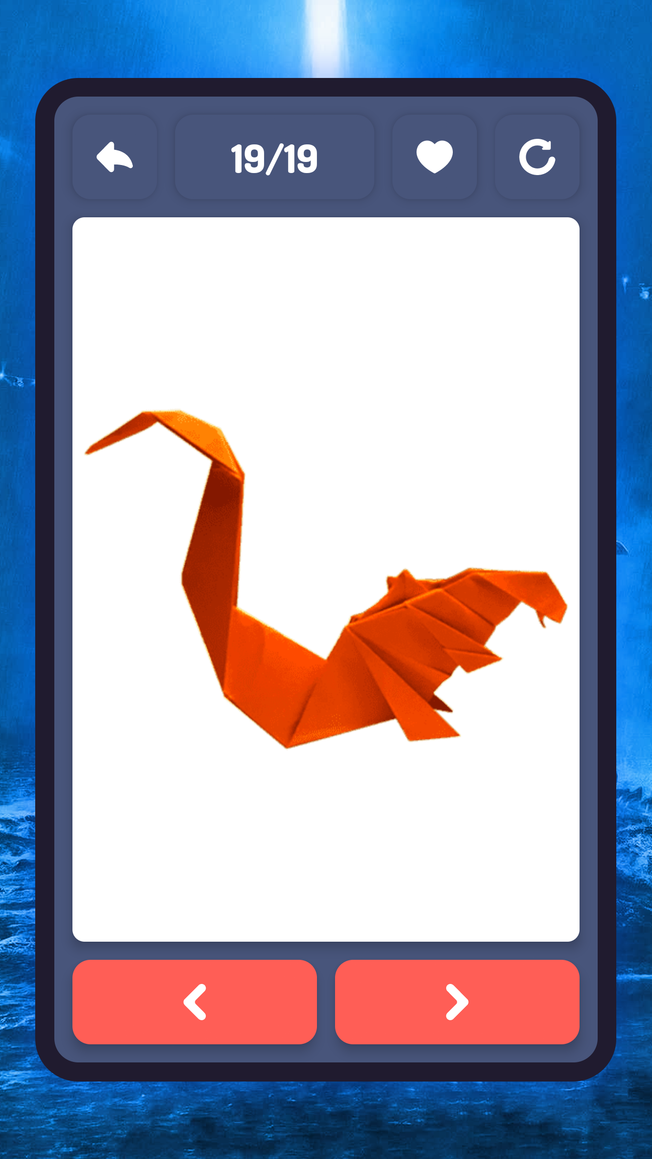 اسکرین شات 5 برنامه Origami: monsters, creatures