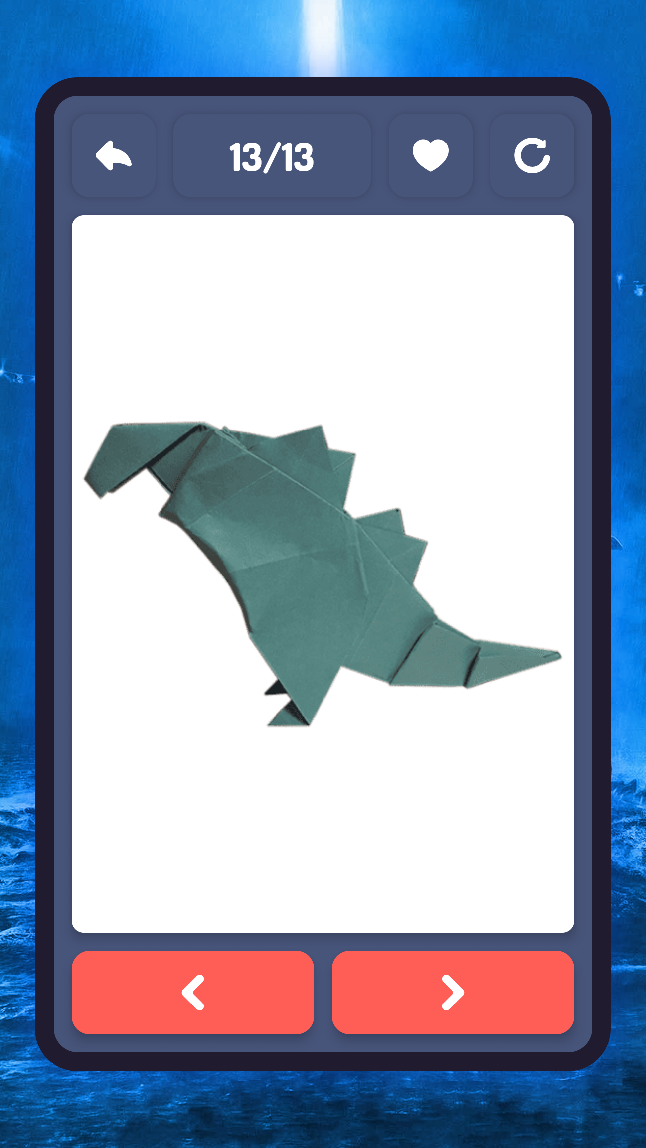 اسکرین شات 3 برنامه Origami: monsters, creatures