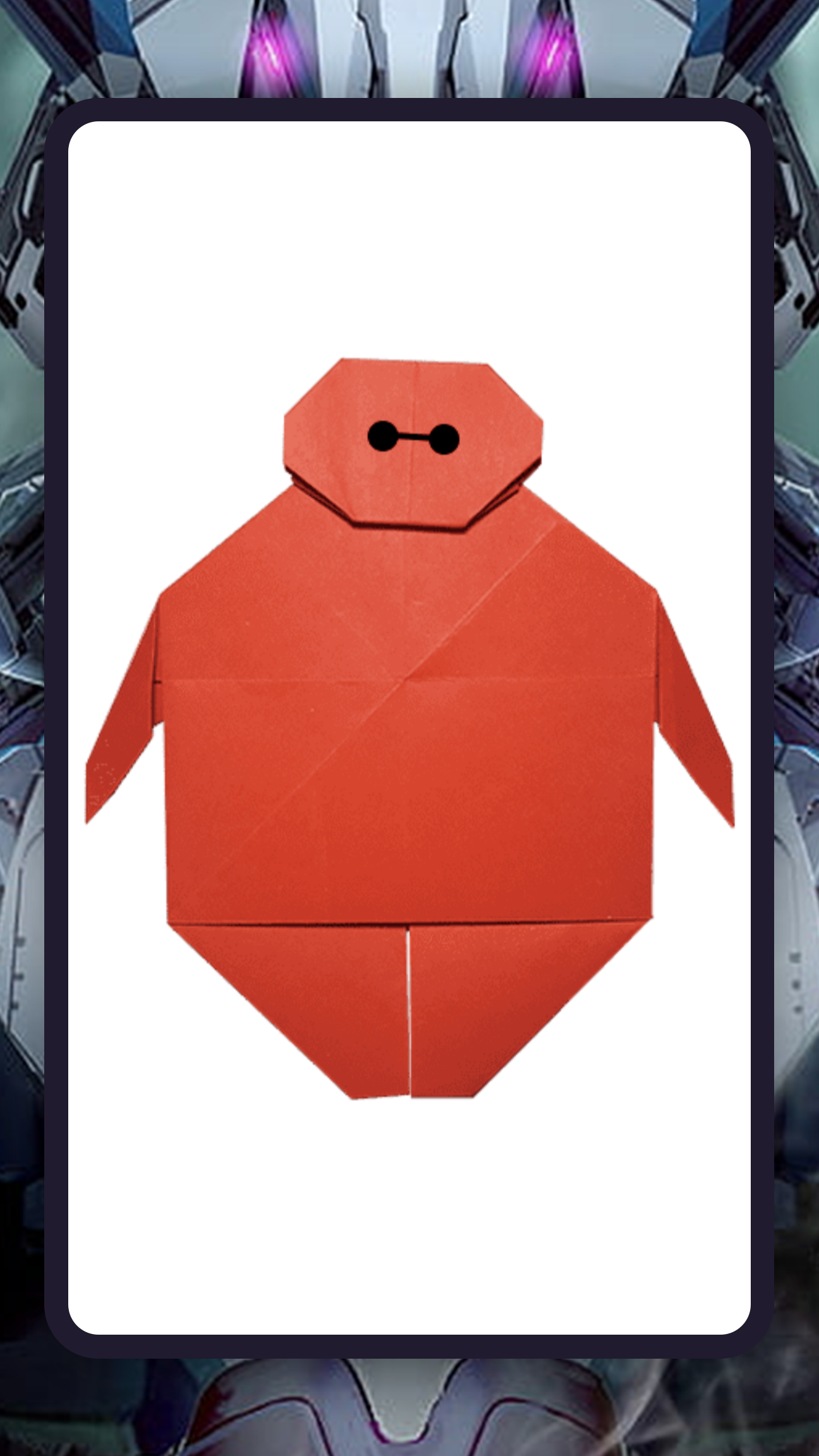 اسکرین شات 5 برنامه Origami robot, DIY paper craft