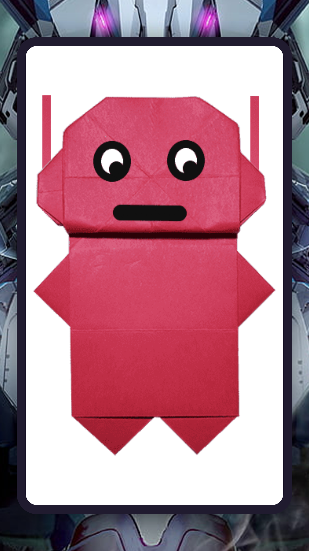 اسکرین شات 8 برنامه Origami robot, DIY paper craft