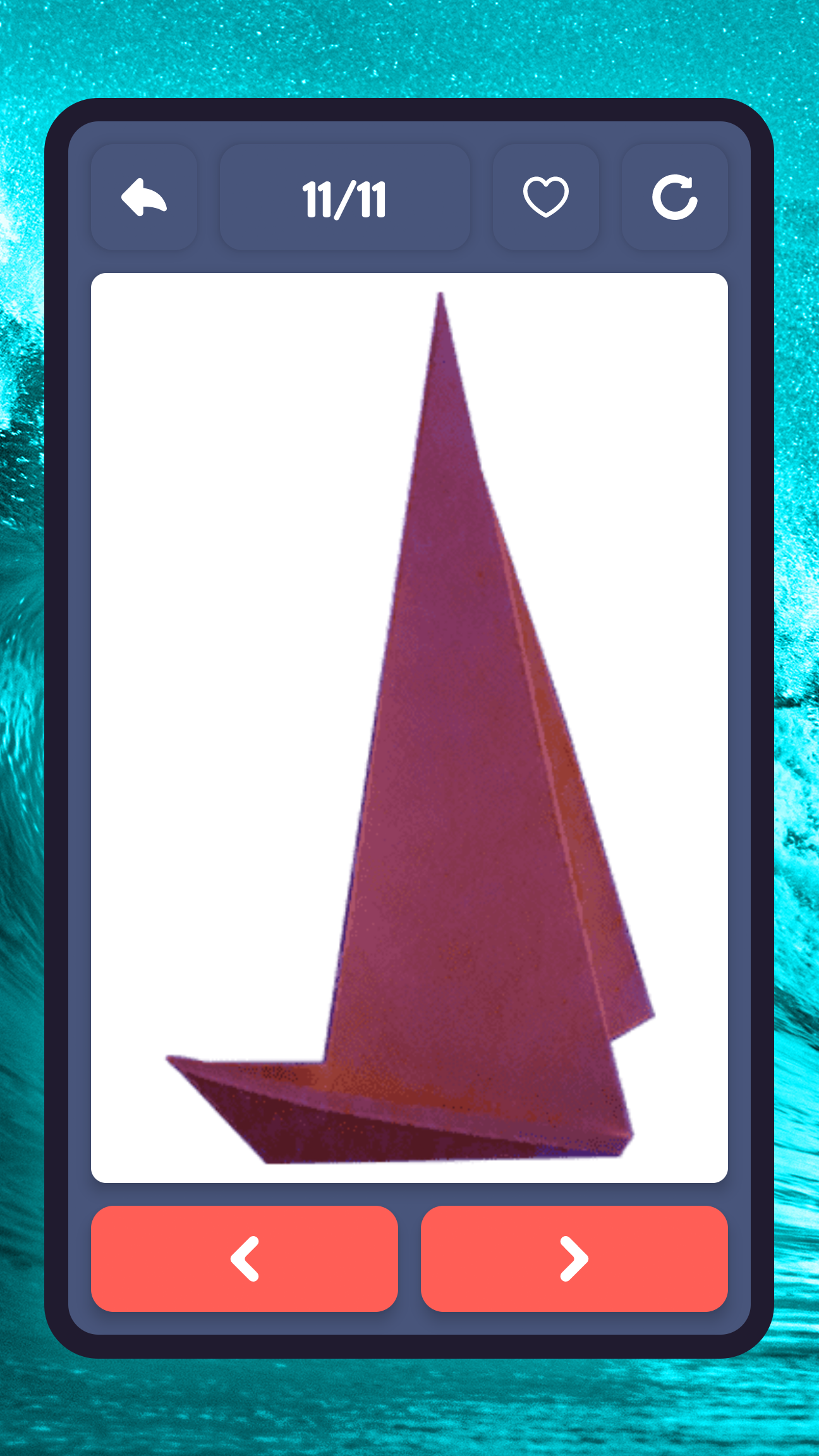 اسکرین شات 6 برنامه Origami ships, boats