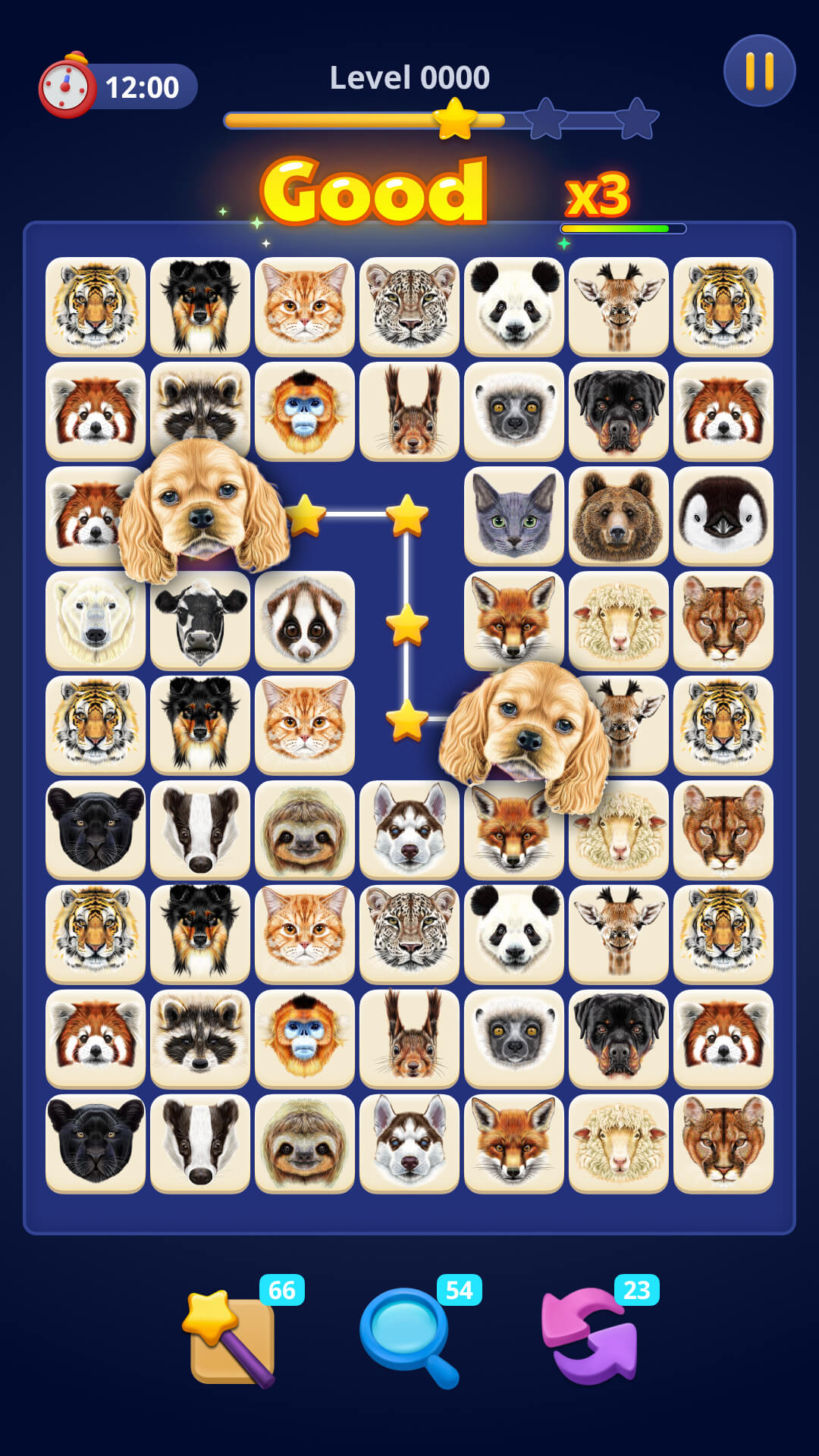 اسکرین شات 1 بازی Animal Onet- Tile Connect