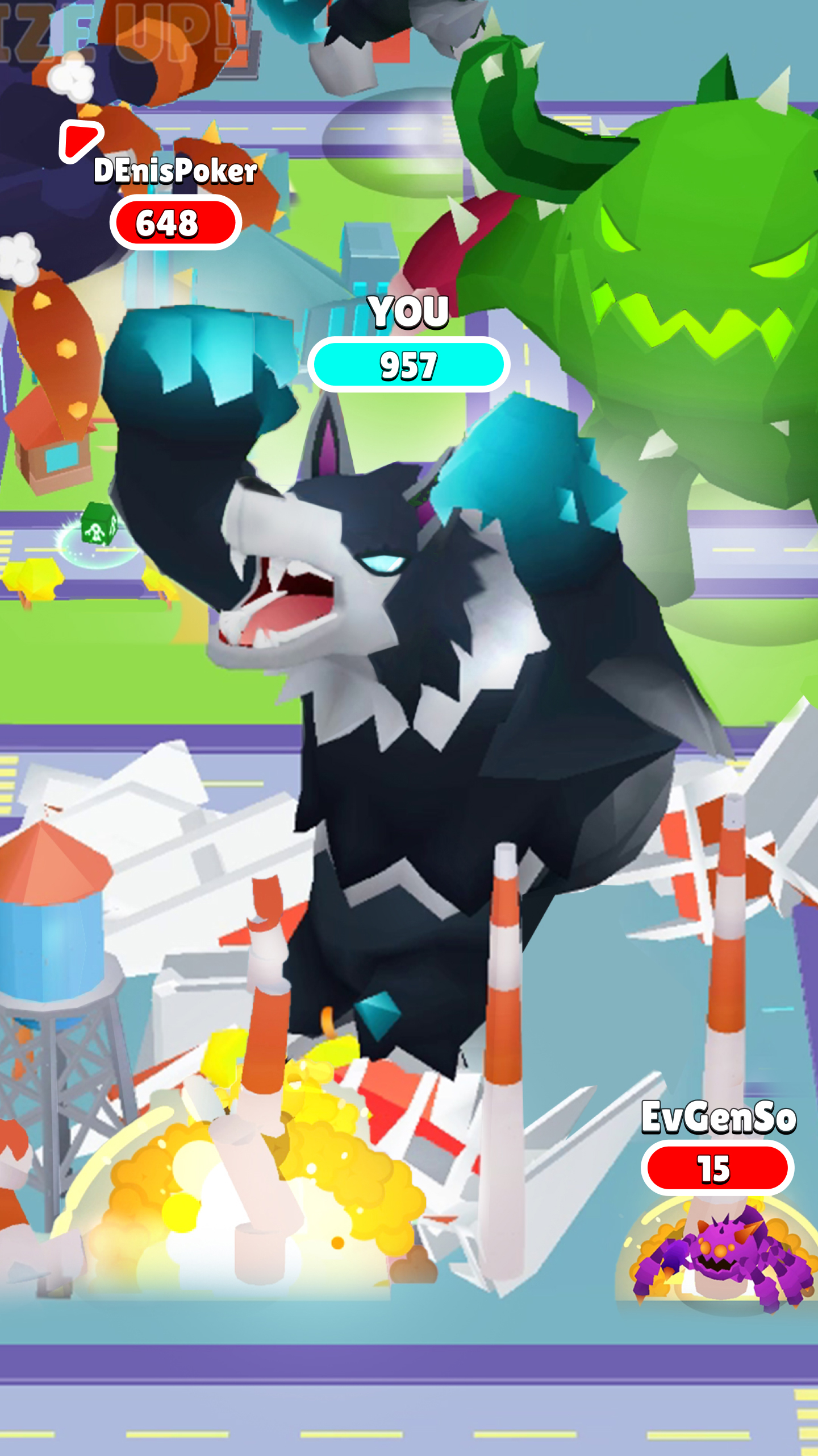 اسکرین شات 2 بازی EVO: Crazy Beasts 3D