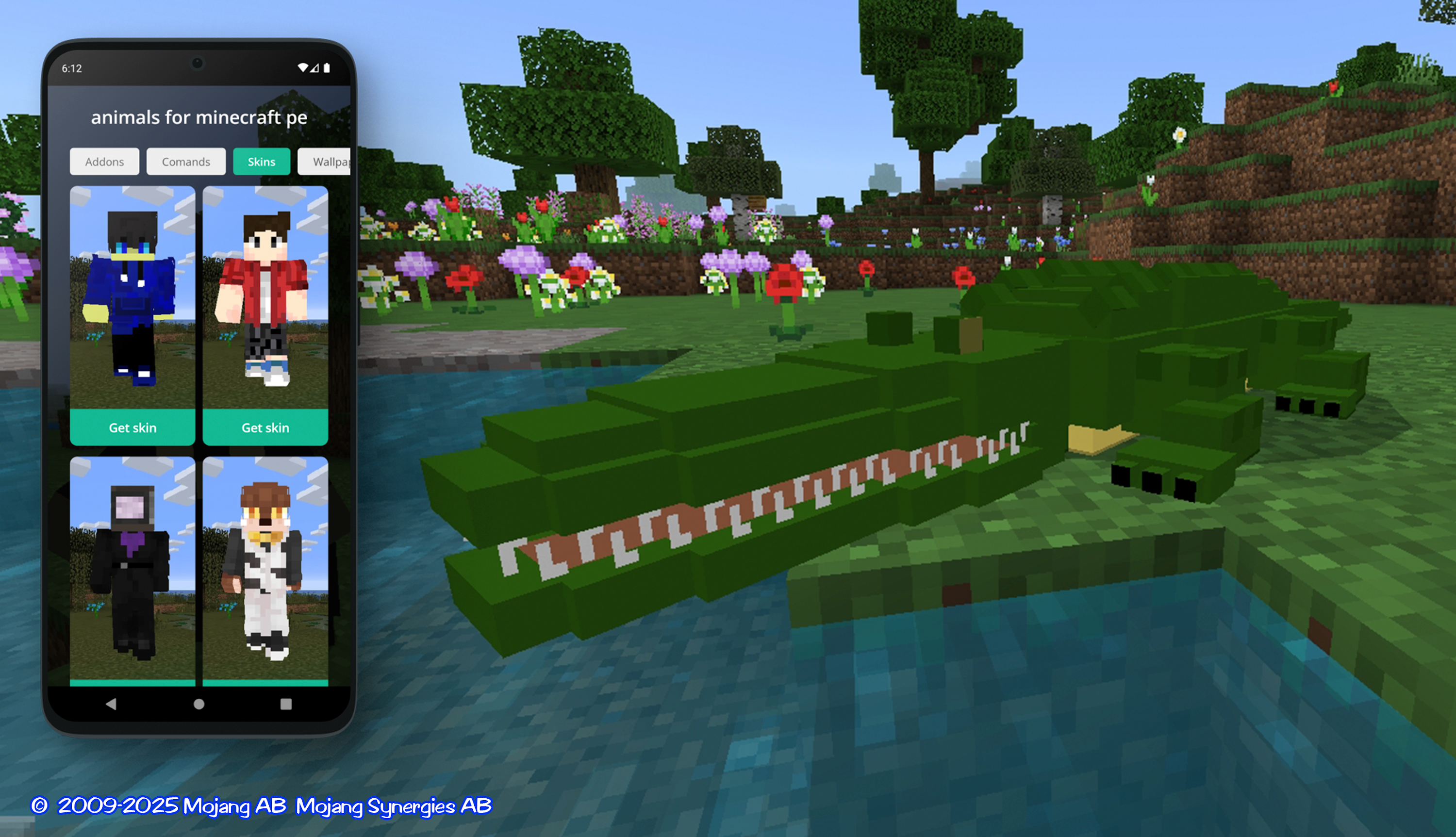 اسکرین شات 2 برنامه animals for minecraft pe
