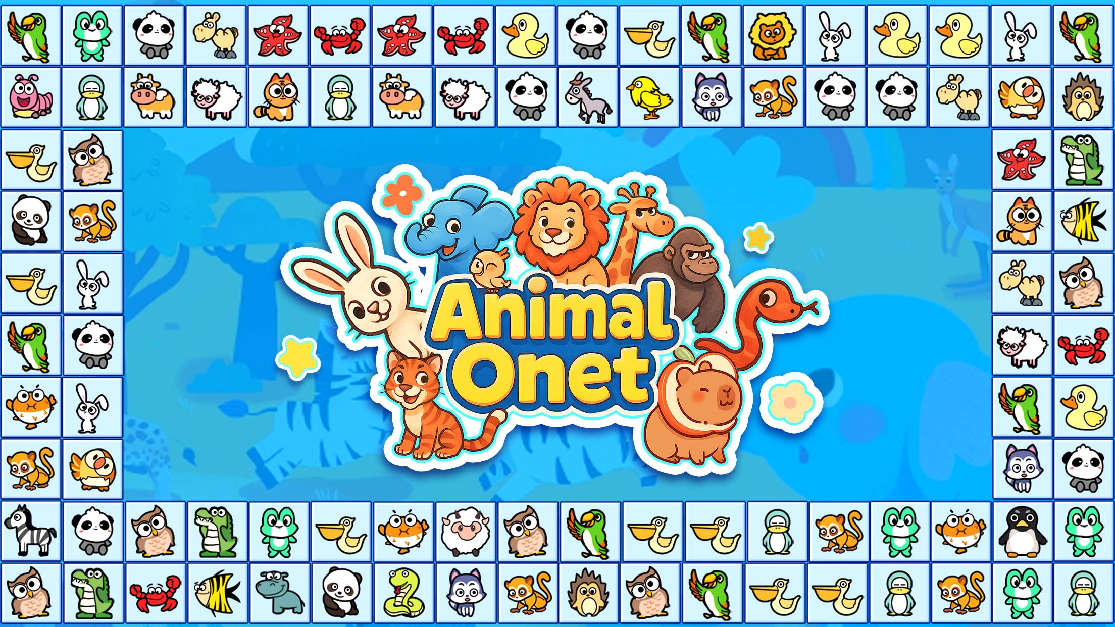 اسکرین شات 1 بازی Cute Animal Onet - Kids Games