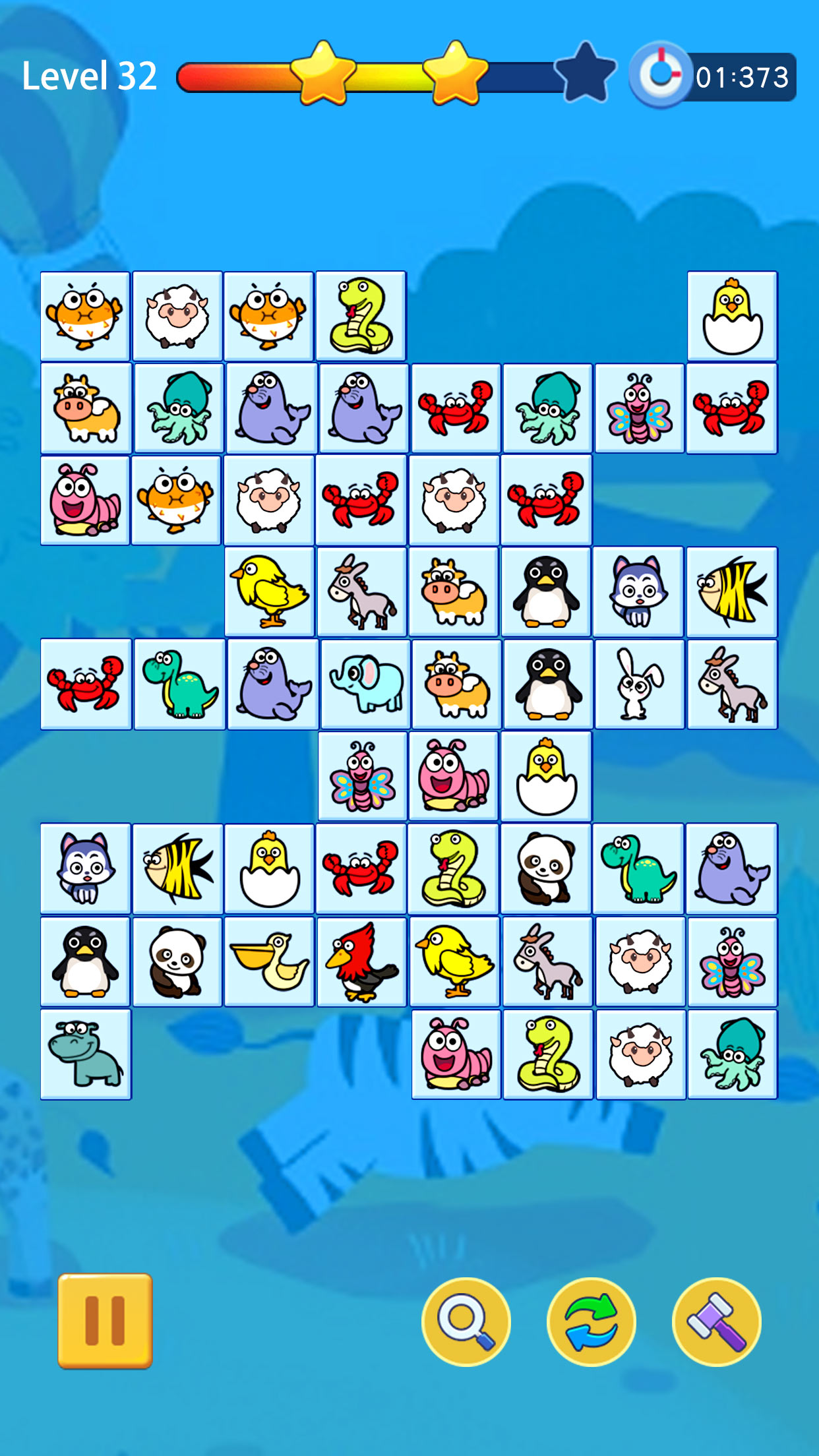 اسکرین شات 6 بازی Cute Animal Onet - Kids Games