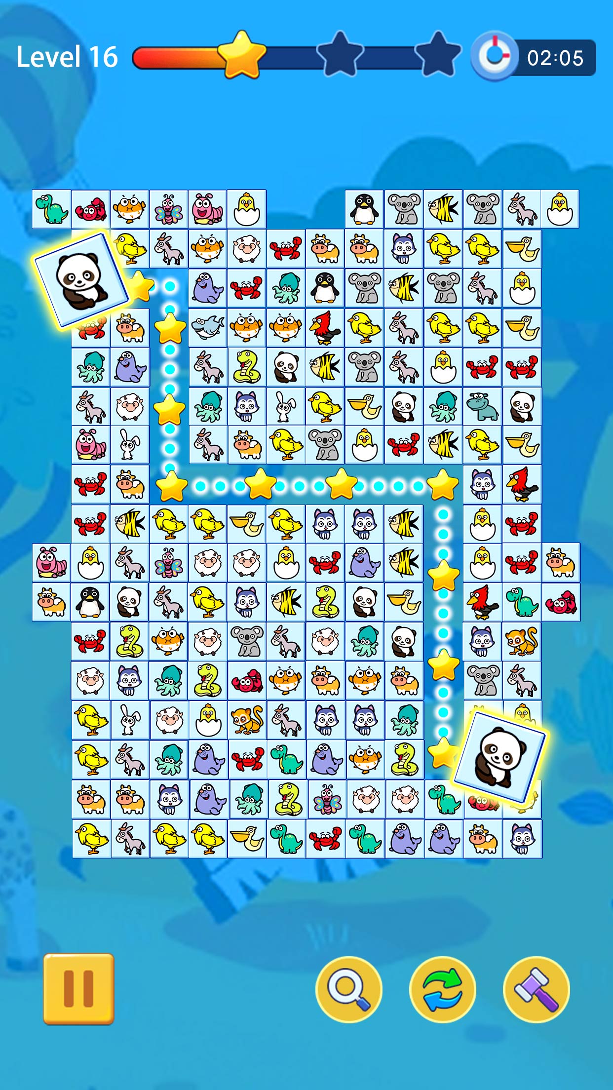 اسکرین شات 8 بازی Cute Animal Onet - Kids Games