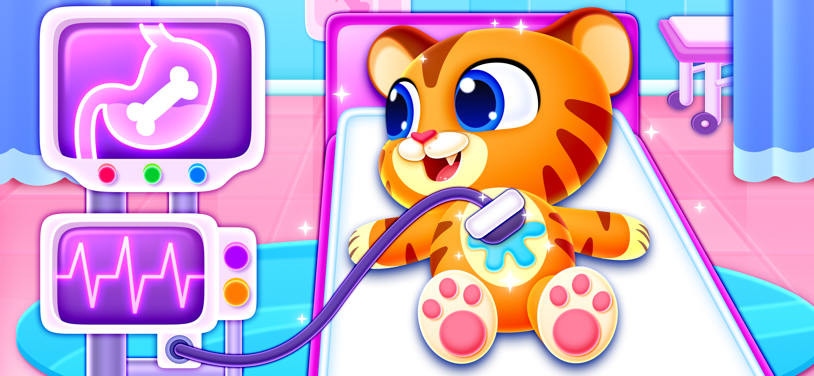 اسکرین شات 2 بازی Animal Hospital — Baby Games