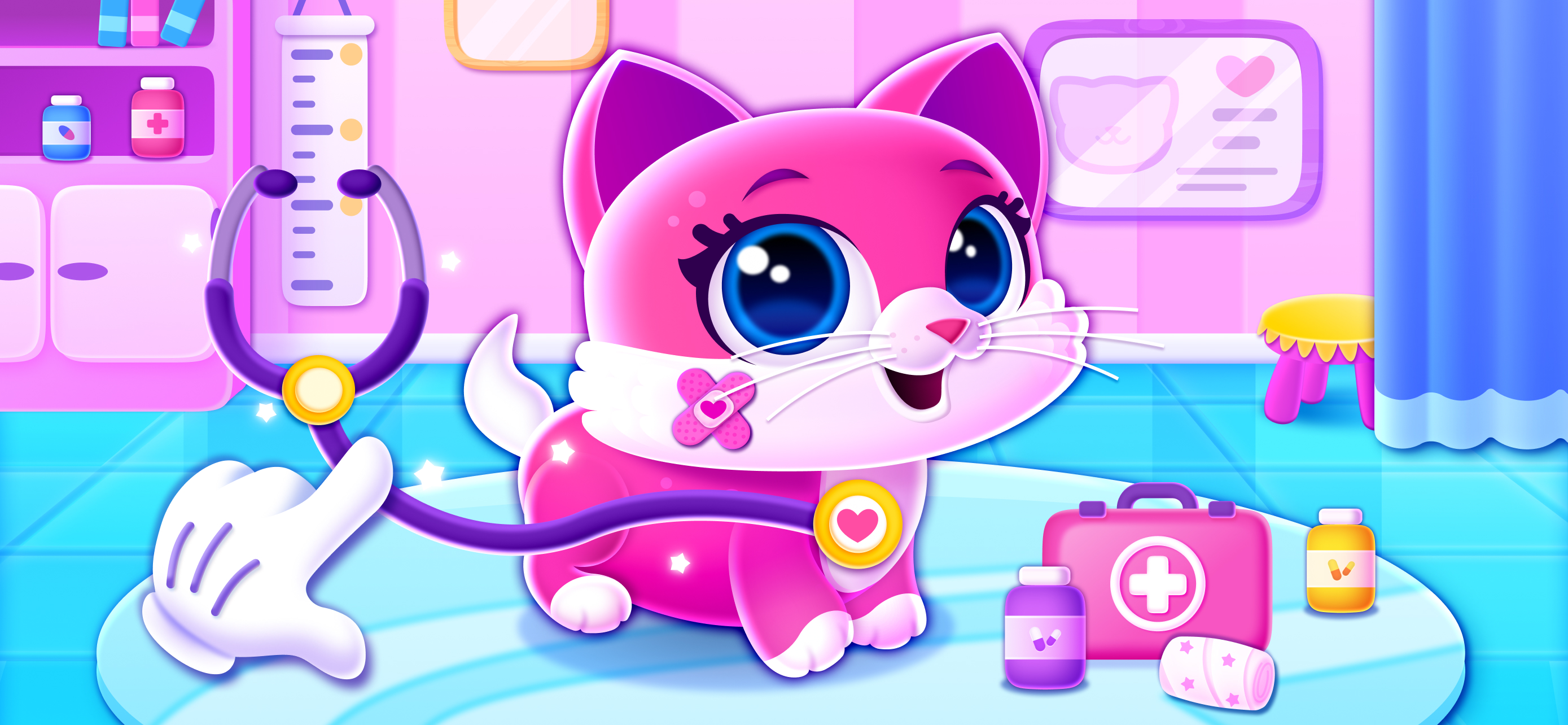 اسکرین شات 4 بازی Animal Hospital — Baby Games