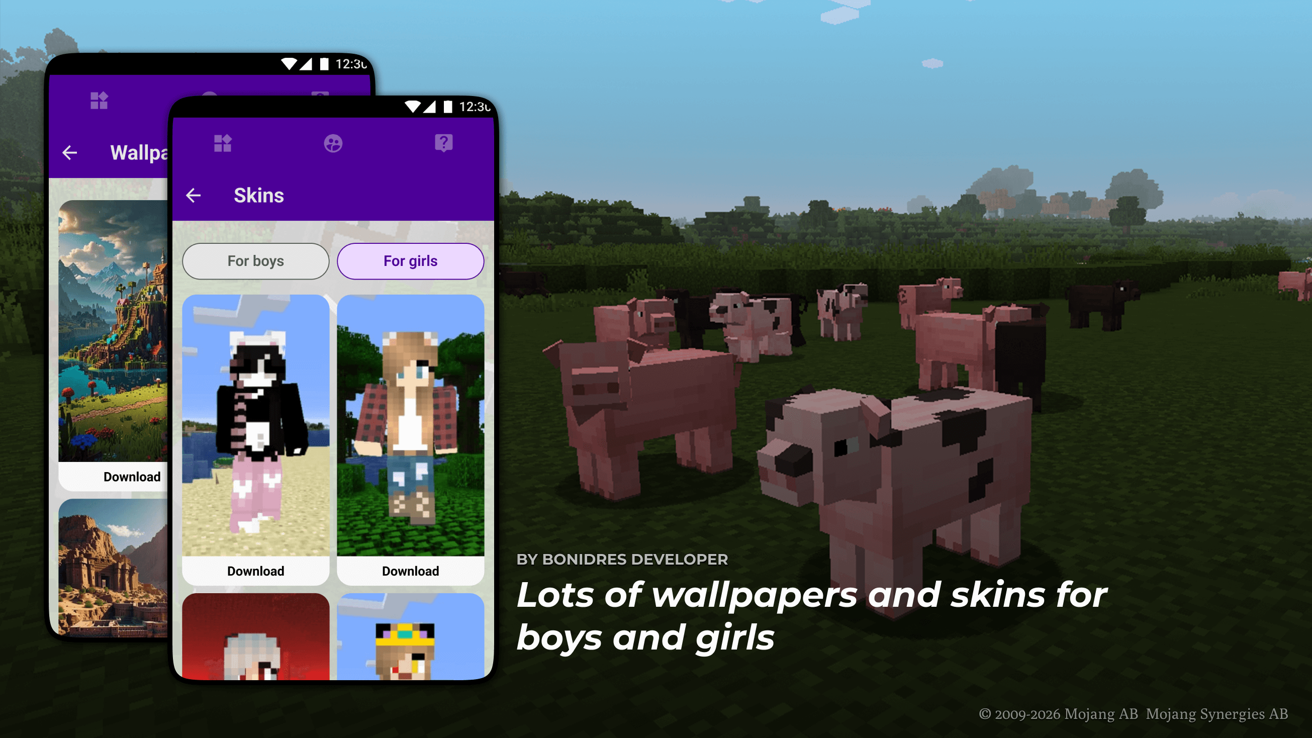 اسکرین شات 3 برنامه animal mod for minecraft pe