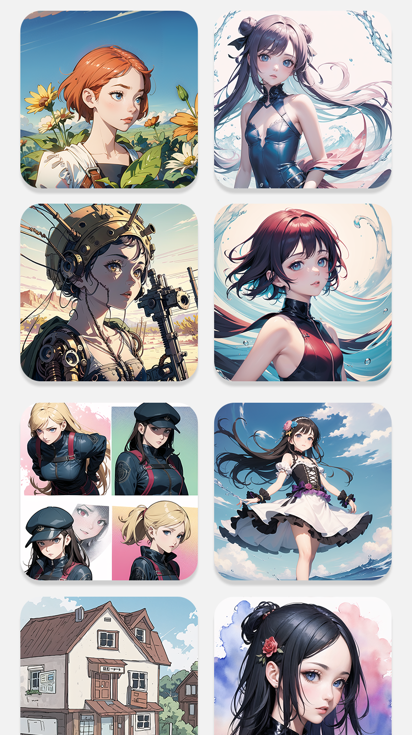 اسکرین شات 7 برنامه Anime Color Lite