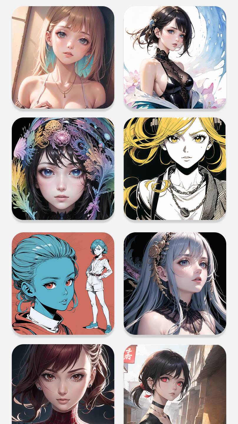 اسکرین شات 8 برنامه Anime Color Lite