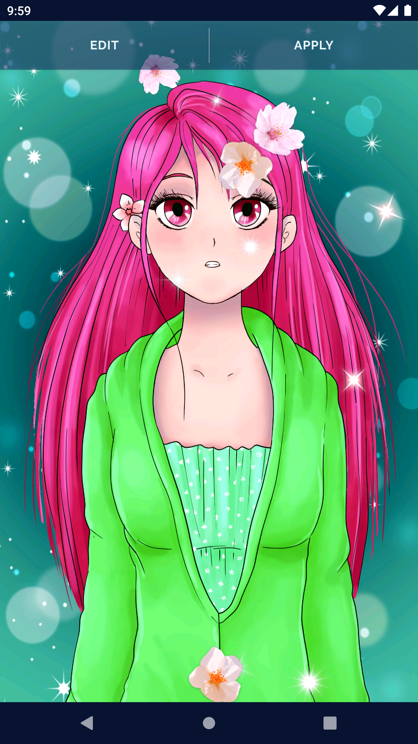 اسکرین شات 7 برنامه Anime Sakura Live Wallpaper