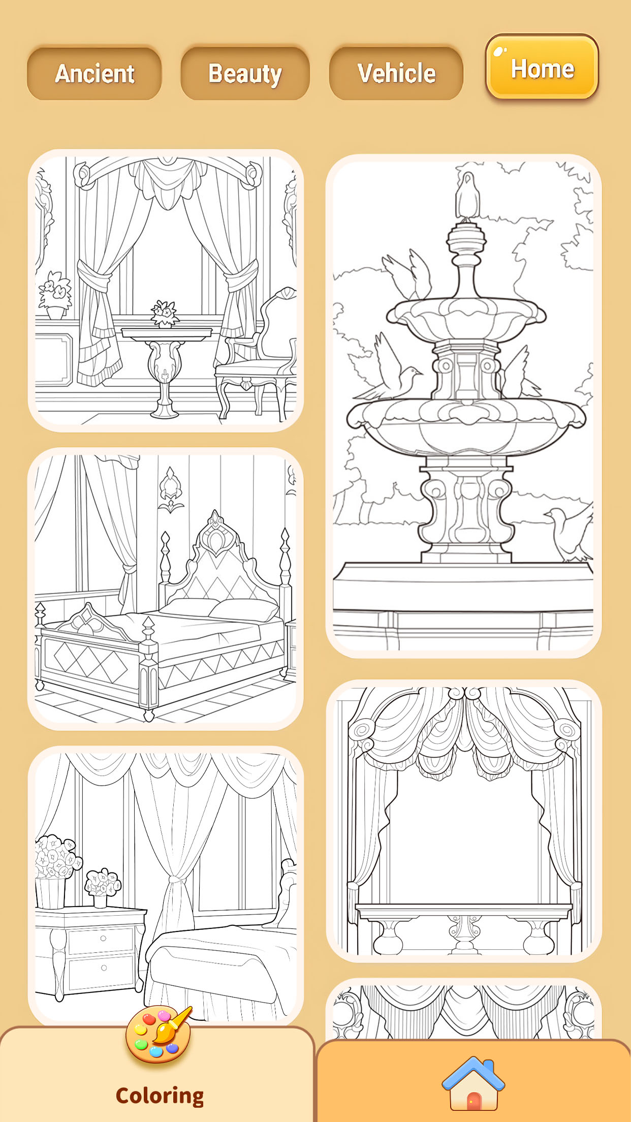 اسکرین شات 8 بازی Anime Coloring Book Painting