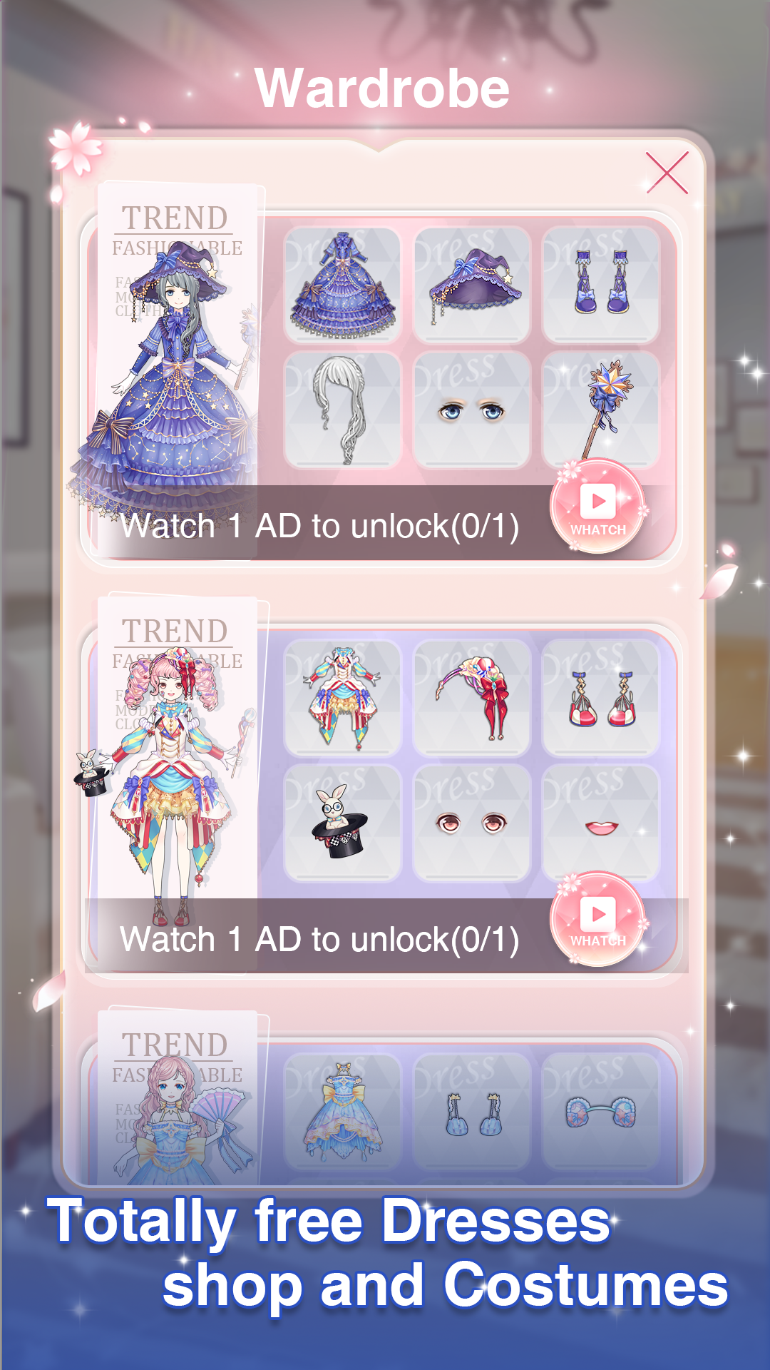 اسکرین شات 3 بازی Anime Princess Dress Up Game!