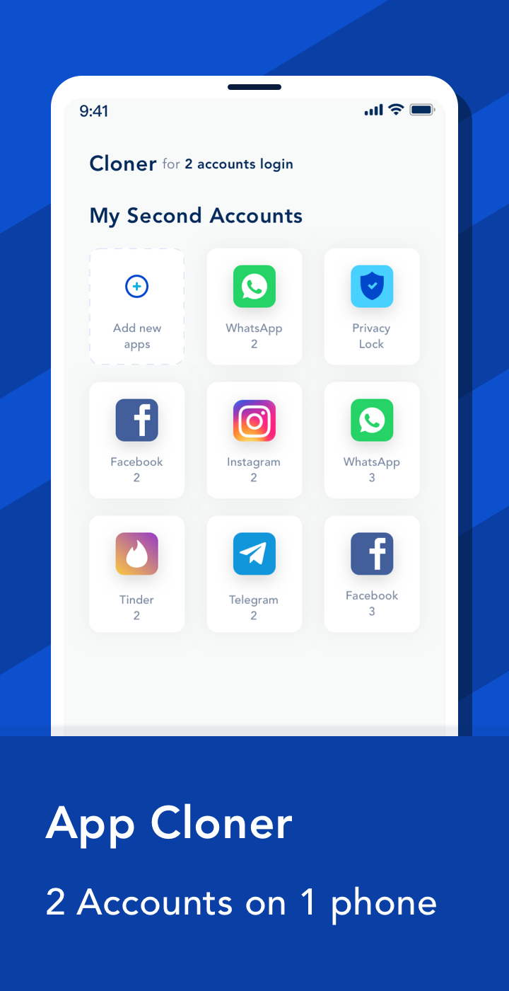 اسکرین شات 1 برنامه AppCloner