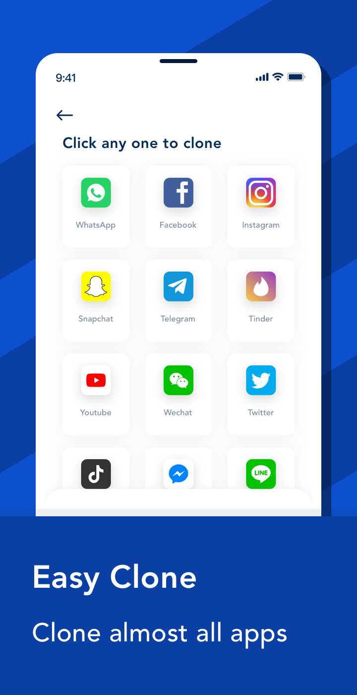 اسکرین شات 2 برنامه AppCloner
